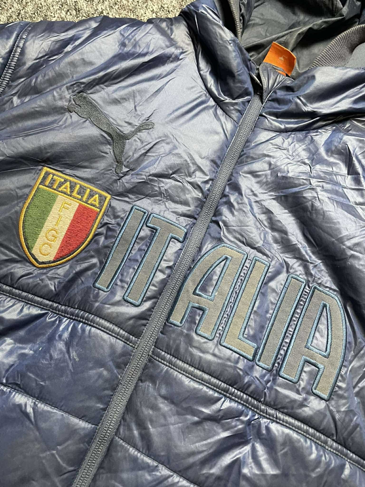 Puma × Vintage Vintage Jacket winter Puma Italia retro zip classic y2k logo Size US XL / EU 56 / 4 - 3 Thumbnail