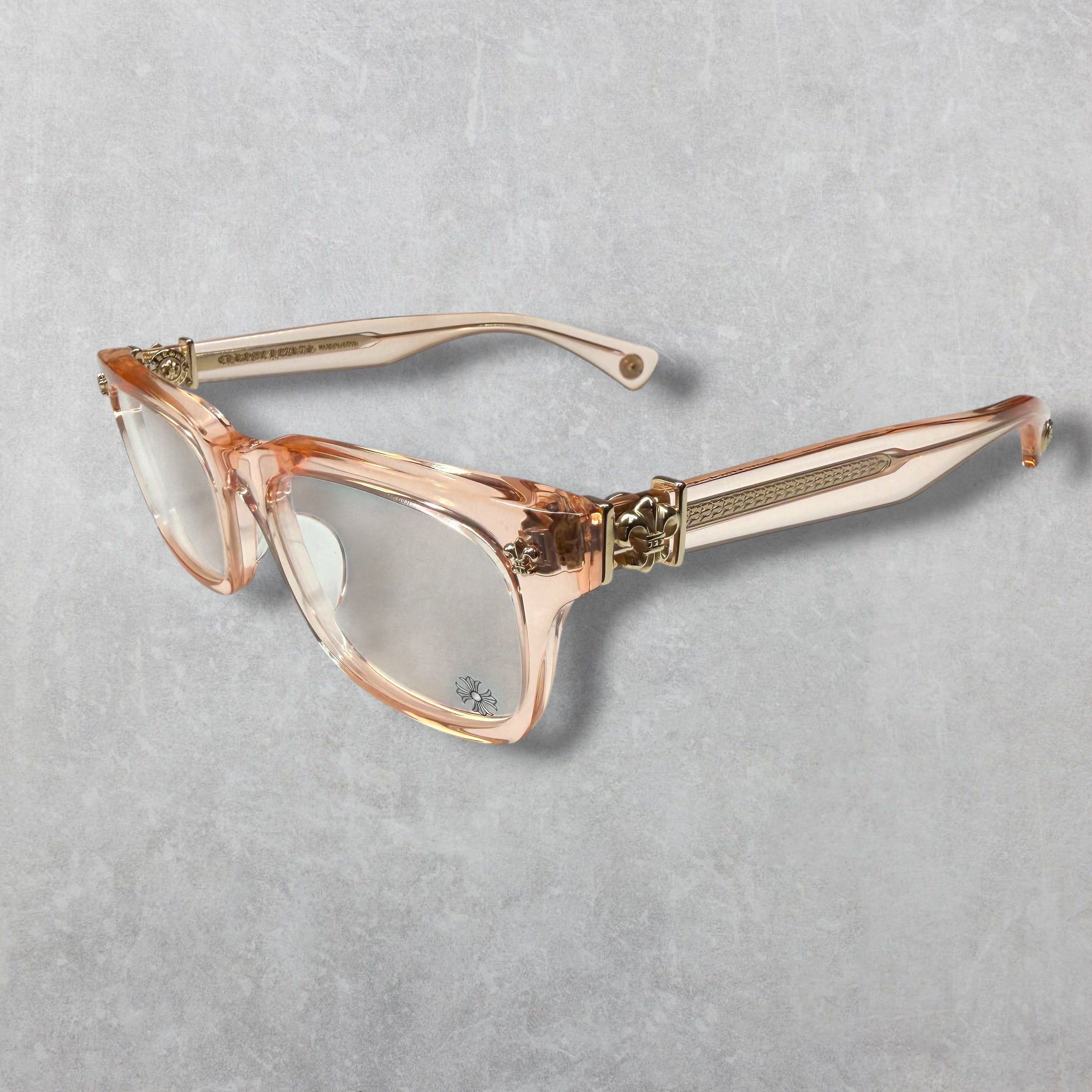 Chrome Hearts Chrome Hearts Gittin Any? Pink Crystal Glasses Size ONE SIZE - 2 Thumbnail
