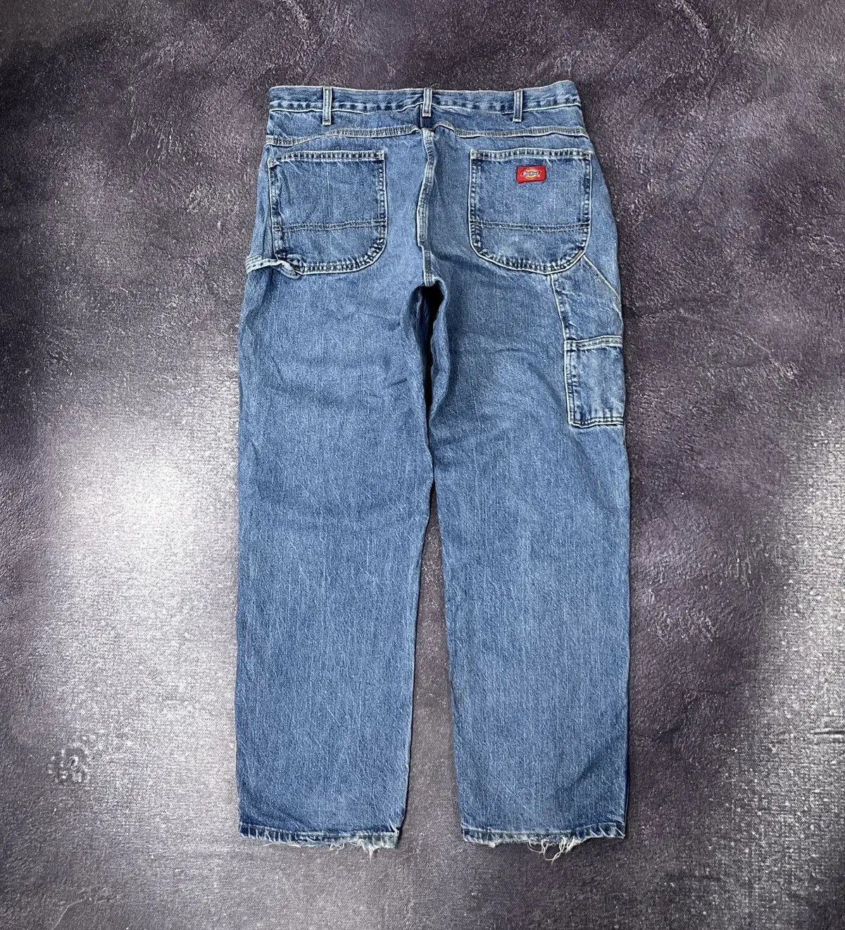 Dickies Vintage Dickies Faded Blue Work Hype Baggy Jeans Size US 38 / EU 54 - 1 Thumbnail