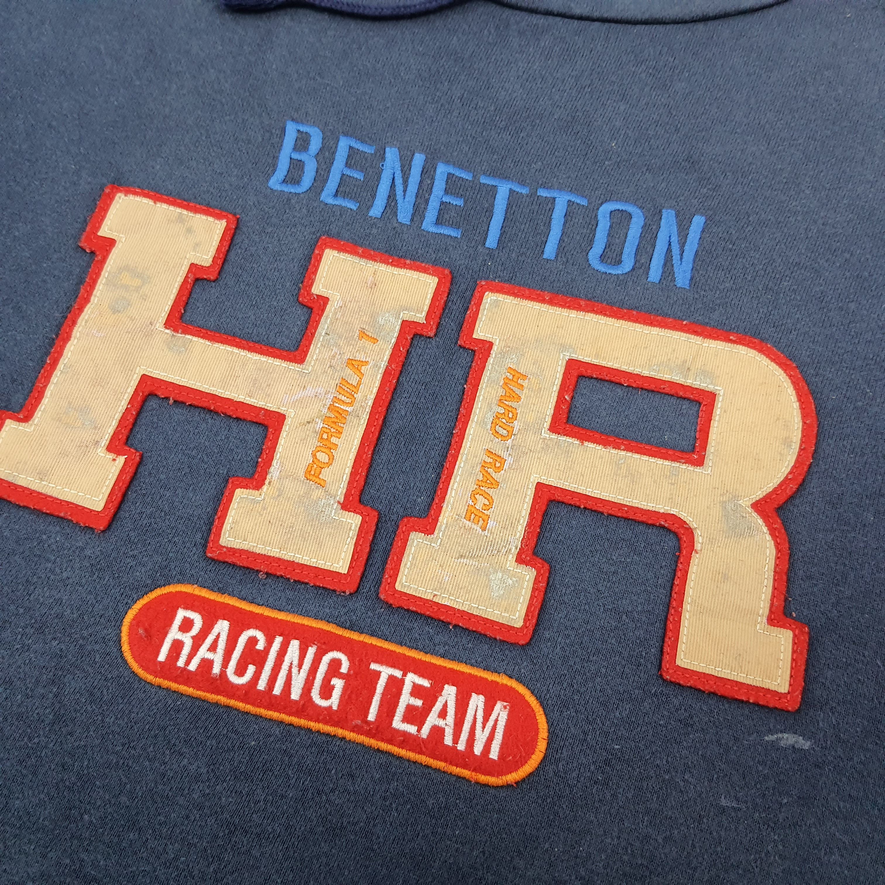 Benetton Vintage Benetton Formula 1 Racing Team Sweatshirt C269N22 Size US M / EU 48-50 / 2 - 3 Thumbnail