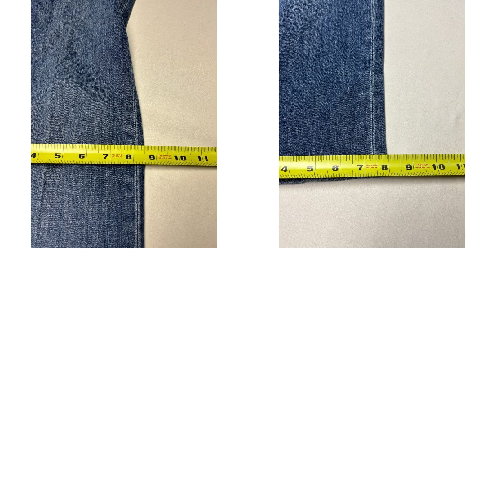 7 For All Mankind 7 For All Mankind Luxe Sport Jeans Straight Blue 36x29 Mens Regular Wide 5-Pocket Denim Cotton Blend Elastane Size US 36 / EU 52 - 9 Thumbnail