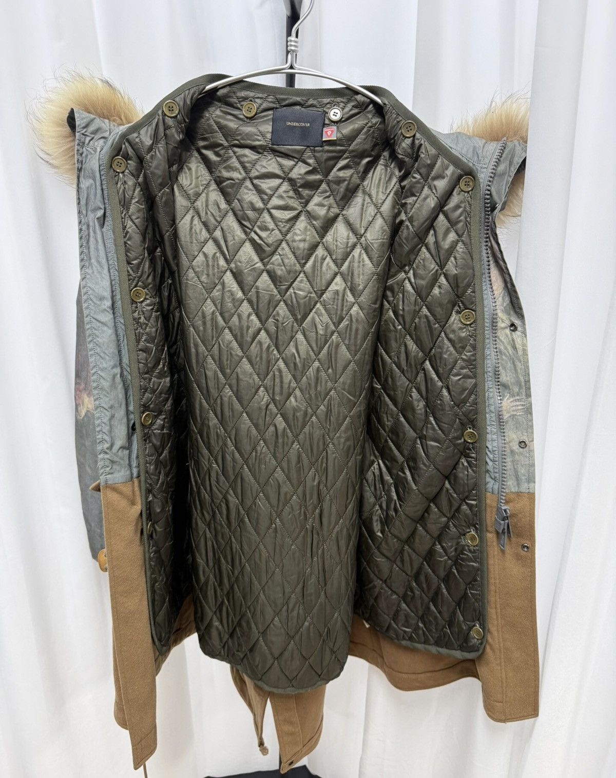 Undercover Undercover Fall/Winter 2015 Patchwork "Oil Painting" Coat Size US M / EU 48-50 / 2 - 7 Thumbnail