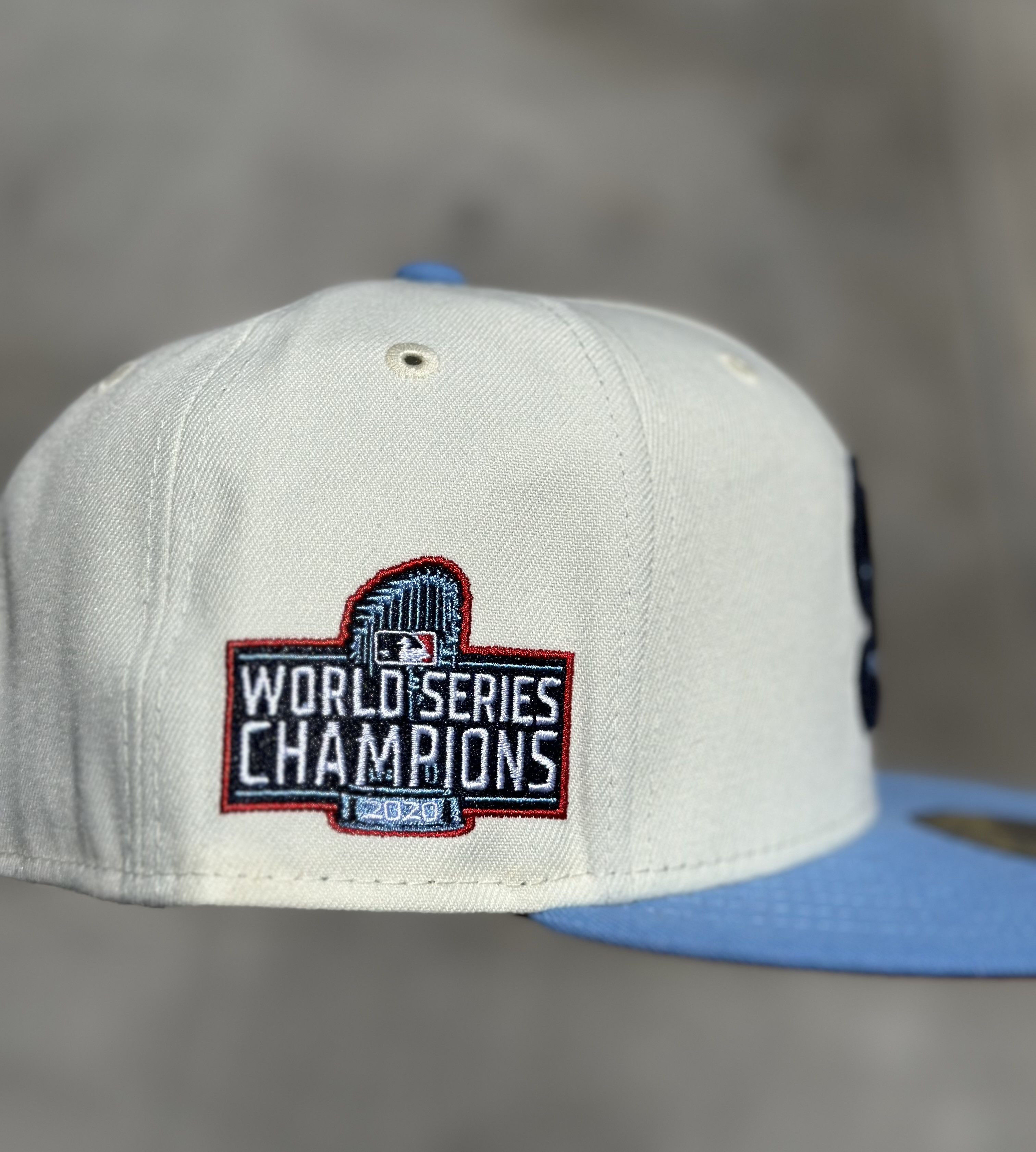 Hat Club 7 1/4 LA Dodgers 2020 World Series Champs Patch Size ONE SIZE - 2 Thumbnail