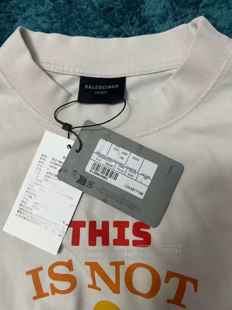 Balenciaga Balenciaga Multi-Element Logo Short Sleeve, White Size US L / EU 52-54 / 3 - 5 Thumbnail