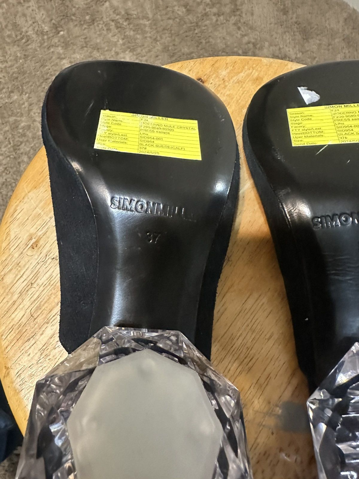Simon Miller Vintage Simon Miller “crystal moderno mules” heels size 7 Size US 7 / IT 37 - 8 Thumbnail