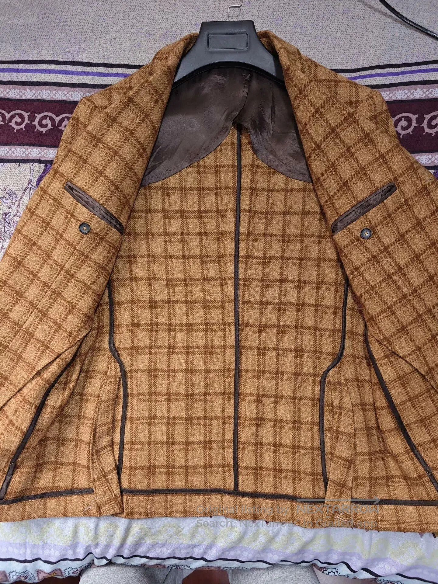 Japanese Brand Italian Wool Blend Casual Blazer. Size US M / EU 48-50 / 2 - 6 Thumbnail