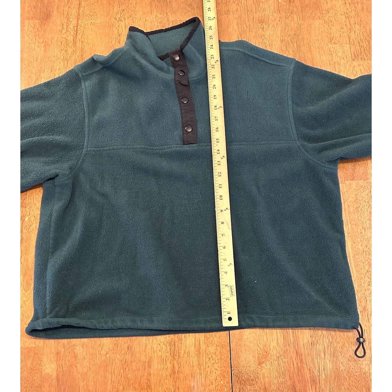 Vintage Woolrich Fleece Henley Jacket Women’s XL Green Regular Jacket Women XL Size XL / US 12-14 / IT 48-50 - 6 Thumbnail