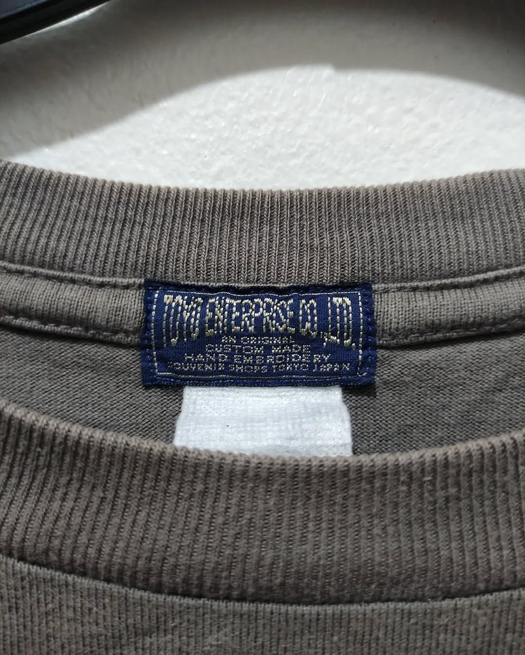 Toyo Enterprises Tailor Toyo Tiger embroidered Tee Gray Japanese Streetwear Size US L / EU 52-54 / 3 - 3 Thumbnail