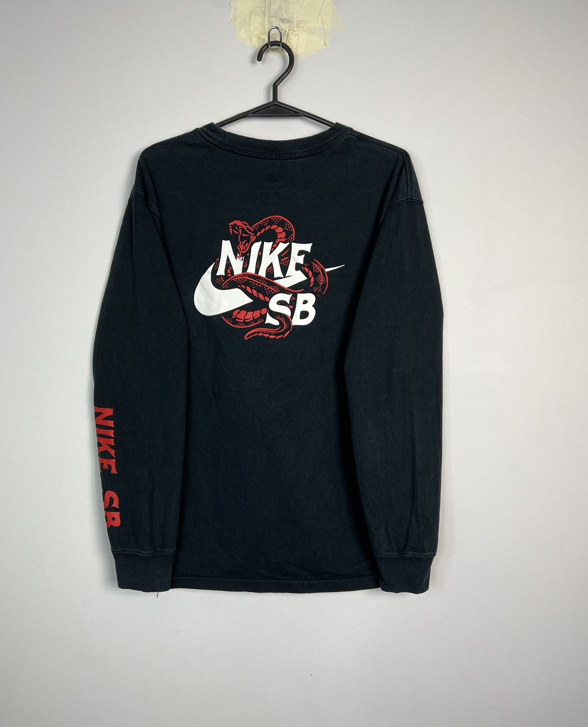 Nike Longsleeve Nike SB Snaked Big Logo Size US S / EU 44-46 / 1 - 1 Thumbnail