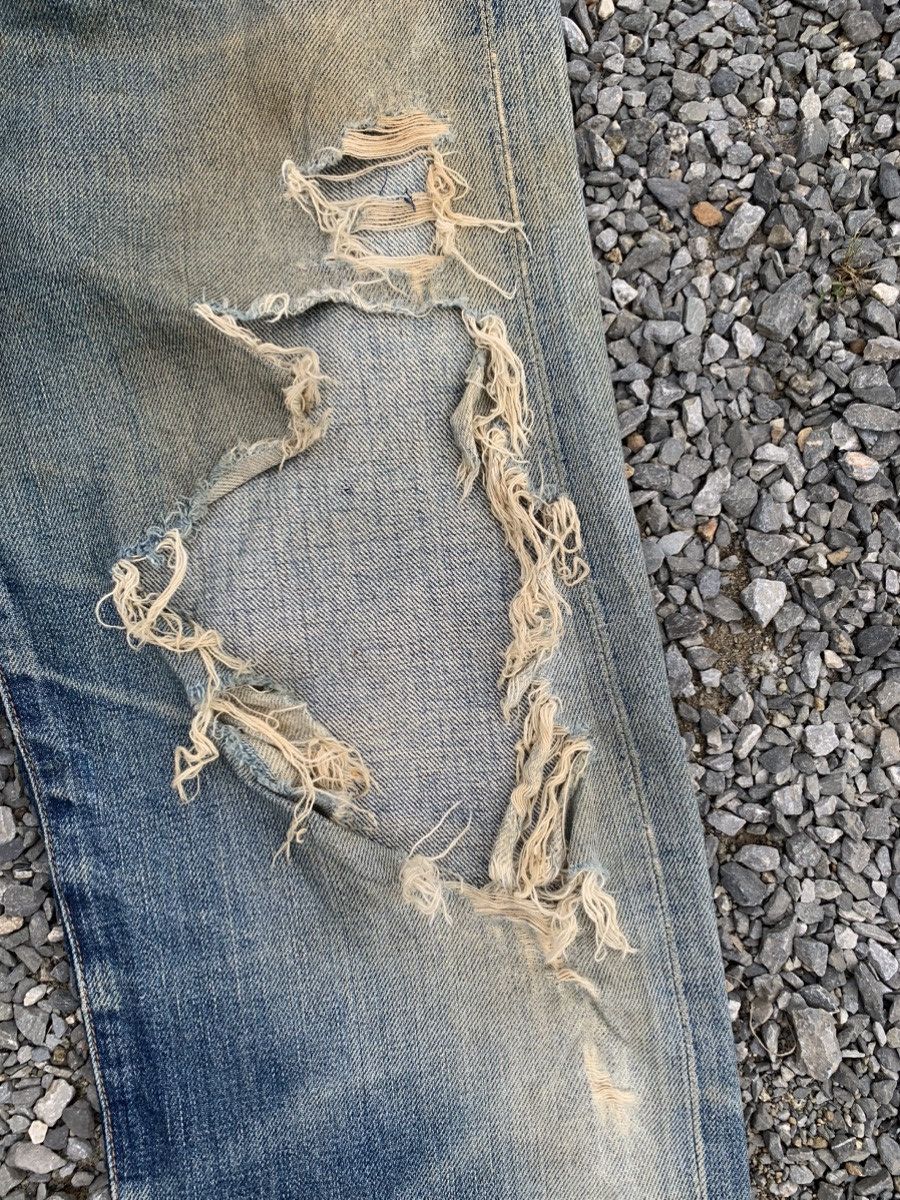 Levi's VINTAGE LEVI’S BIG E 502 J22 SELVEDGE RUSTY DISTRESSED DENIM Size US 31 - 17 Thumbnail