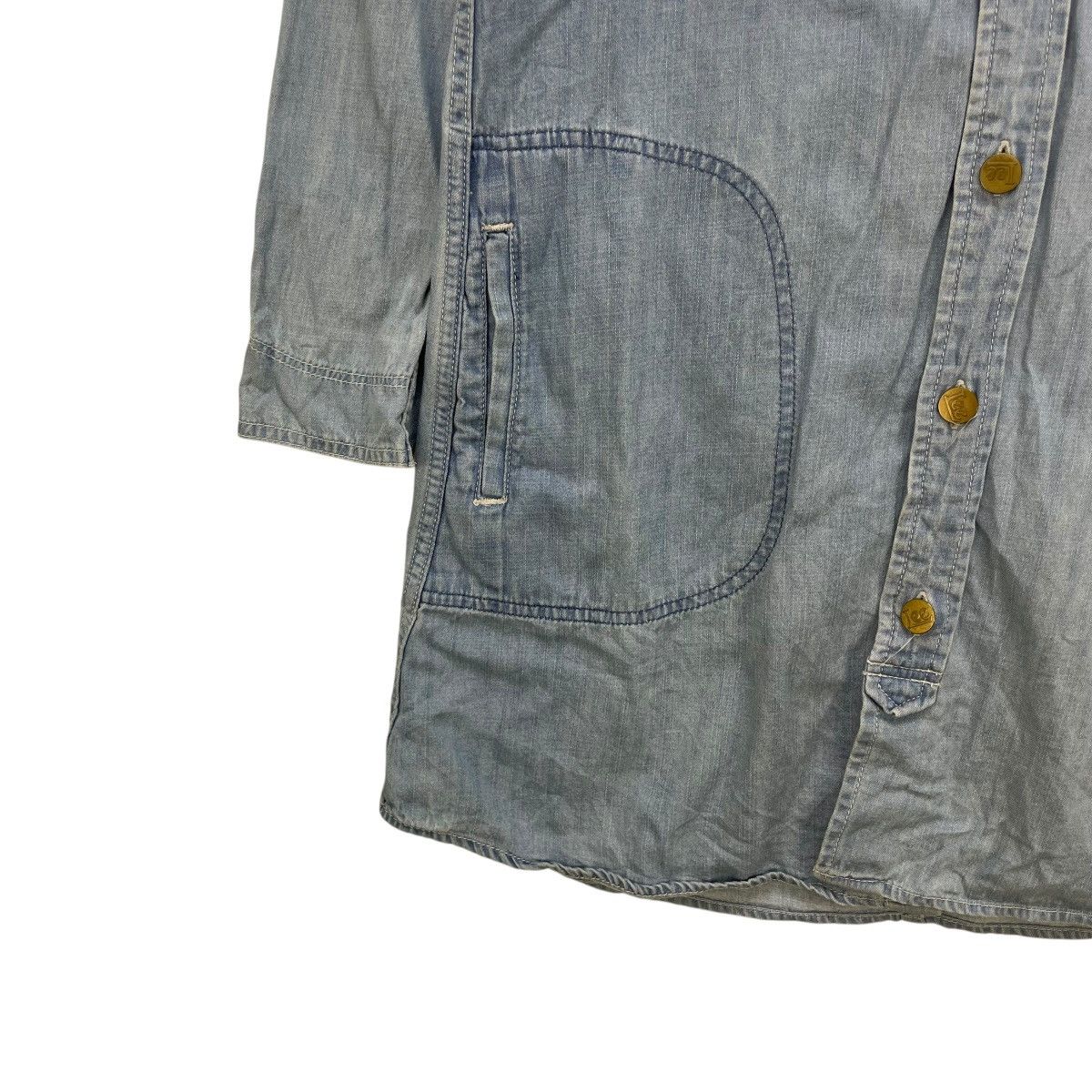 Lee 💥Vintage Lee Chambray Dress Jacket Size M / US 6-8 / IT 42-44 - 4 Thumbnail
