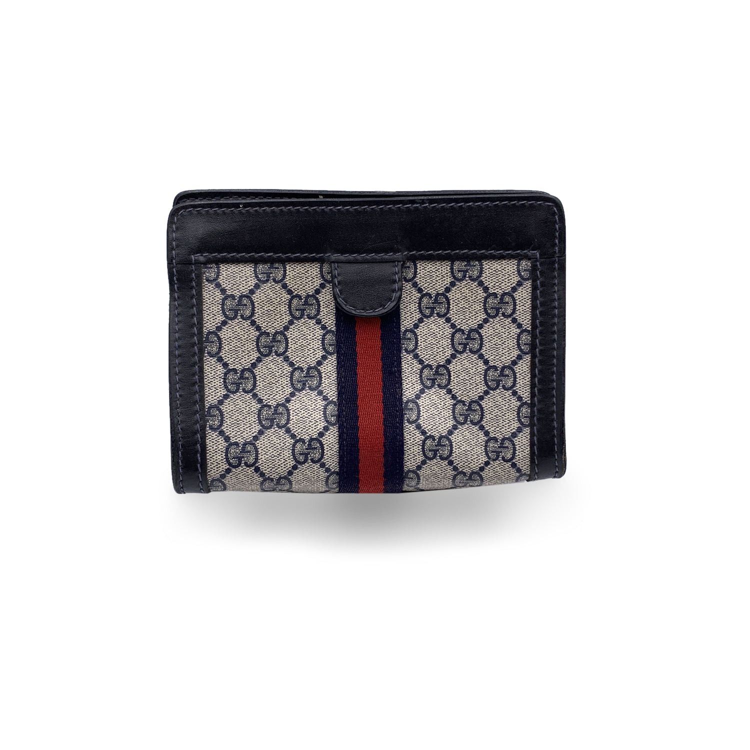 image of Gucci Gucci Clutch Bag Vintage N.a in Blue, Women's