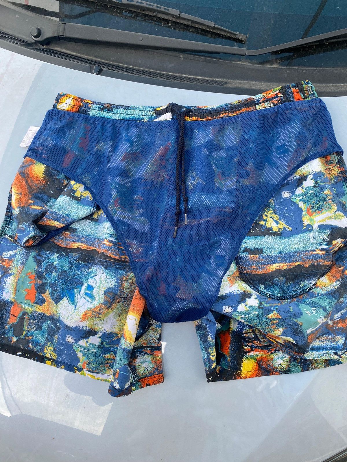 Nike × Vintage vintage nike shorts 90s Size US 35 - 6 Thumbnail