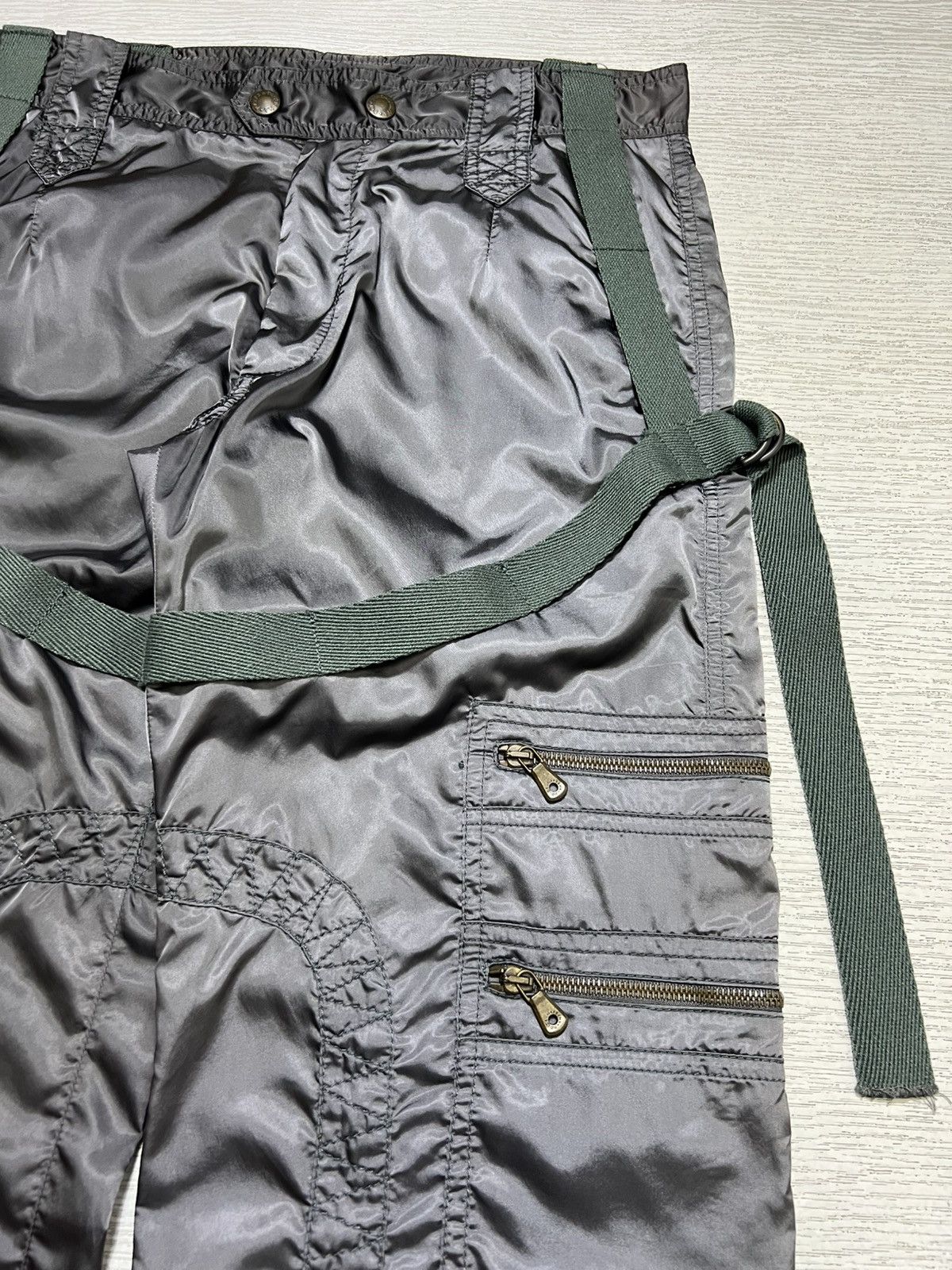 Dolce & Gabbana Dolce & Gabbana - FW03 - Bondage Parachute Nylon Cargo Pants Size US 32 / EU 48 - 8 Thumbnail