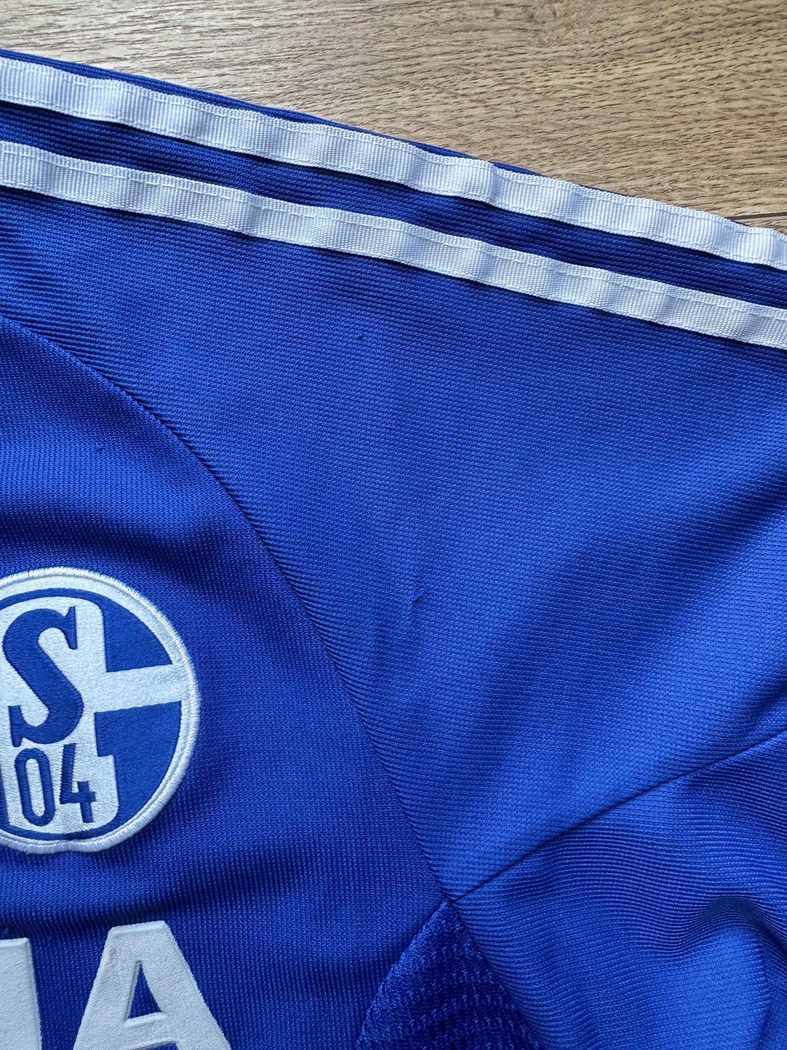 Adidas 2002 Schalke 04 Adidas Home jersey soccer bundes Liga Size US S / EU 44-46 / 1 - 12 Thumbnail