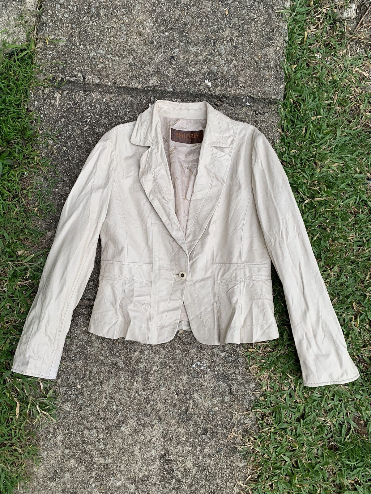 Balmain × Designer 🔥steals🔥 vintage Balmain blazer Size S / US 4 / IT 40 - 8 Thumbnail