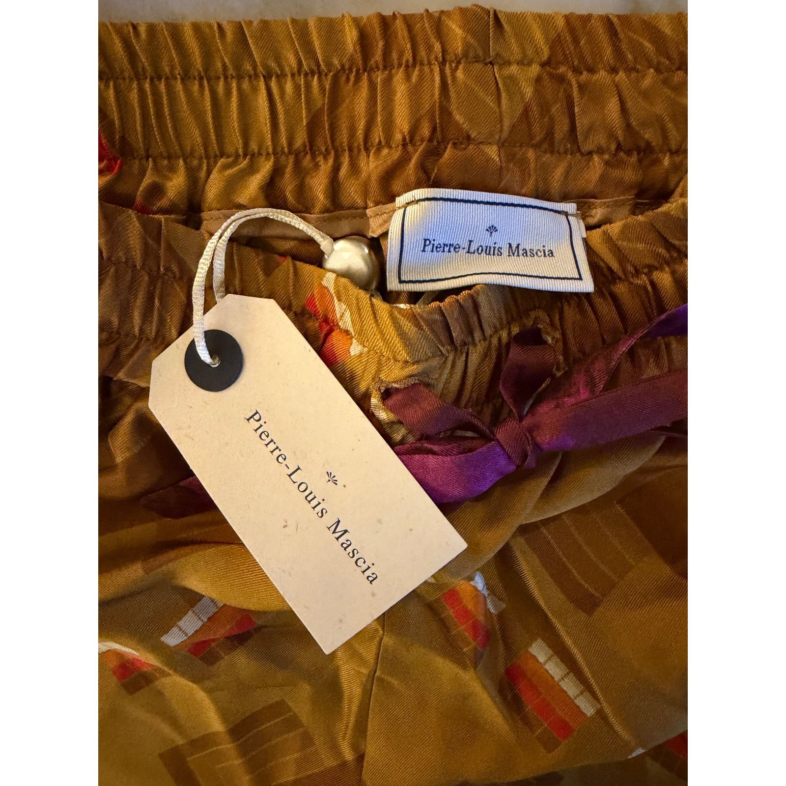 Pierre-Louis Mascia Pierre-Louis Mascia NWT Women's Silk Multicolor Short Size 28" / US 6 / IT 42 - 4 Thumbnail