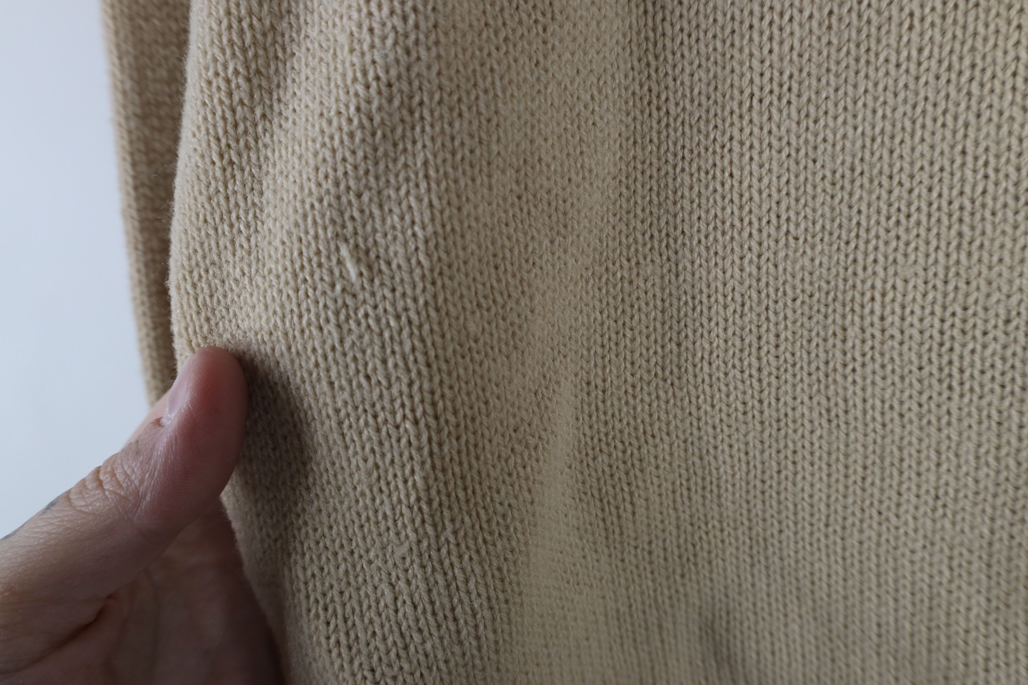 Vintage Vintage 70s Streetwear Chunky Cable Knit Cardigan Sweater Size XS / US 0-2 / IT 36-38 - 9 Thumbnail