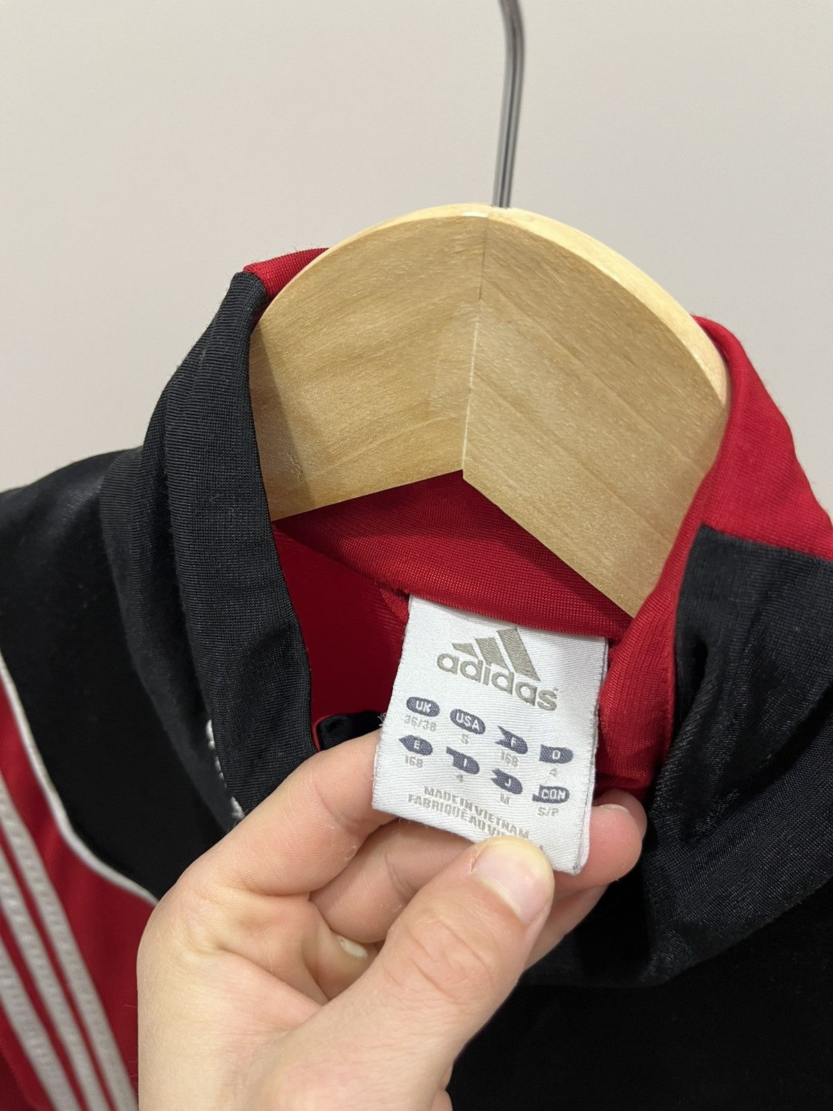 Adidas Adidas Vintage Zip Hoodie 3 Stripes 80’s 90’s Drip Y2K Size US S / EU 44-46 / 1 - 6 Thumbnail