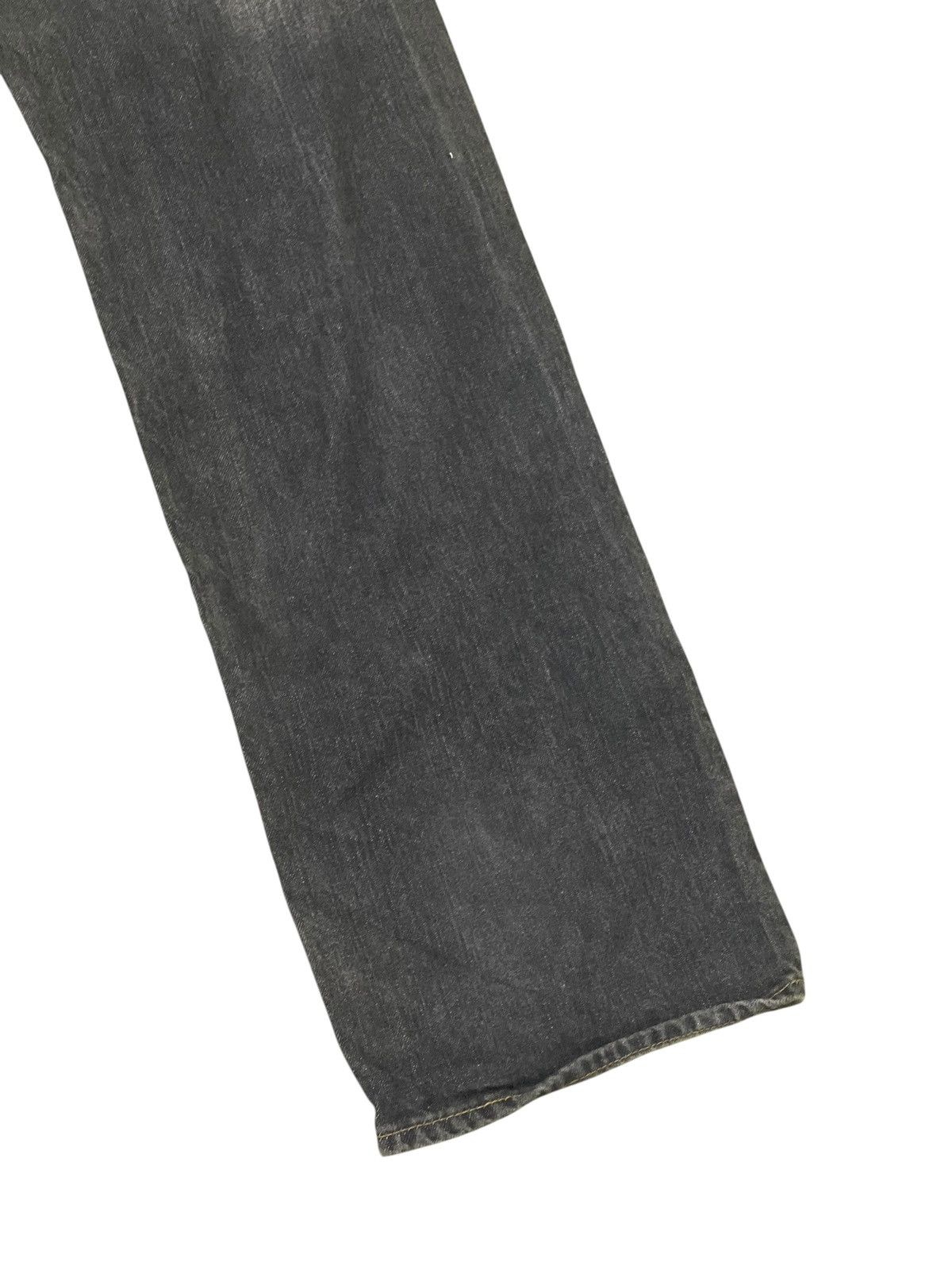 Japanese Brand Loose Jeans Tiger Embroidery Andeon Workwear 1🟦7 Size US 33 - 10 Thumbnail