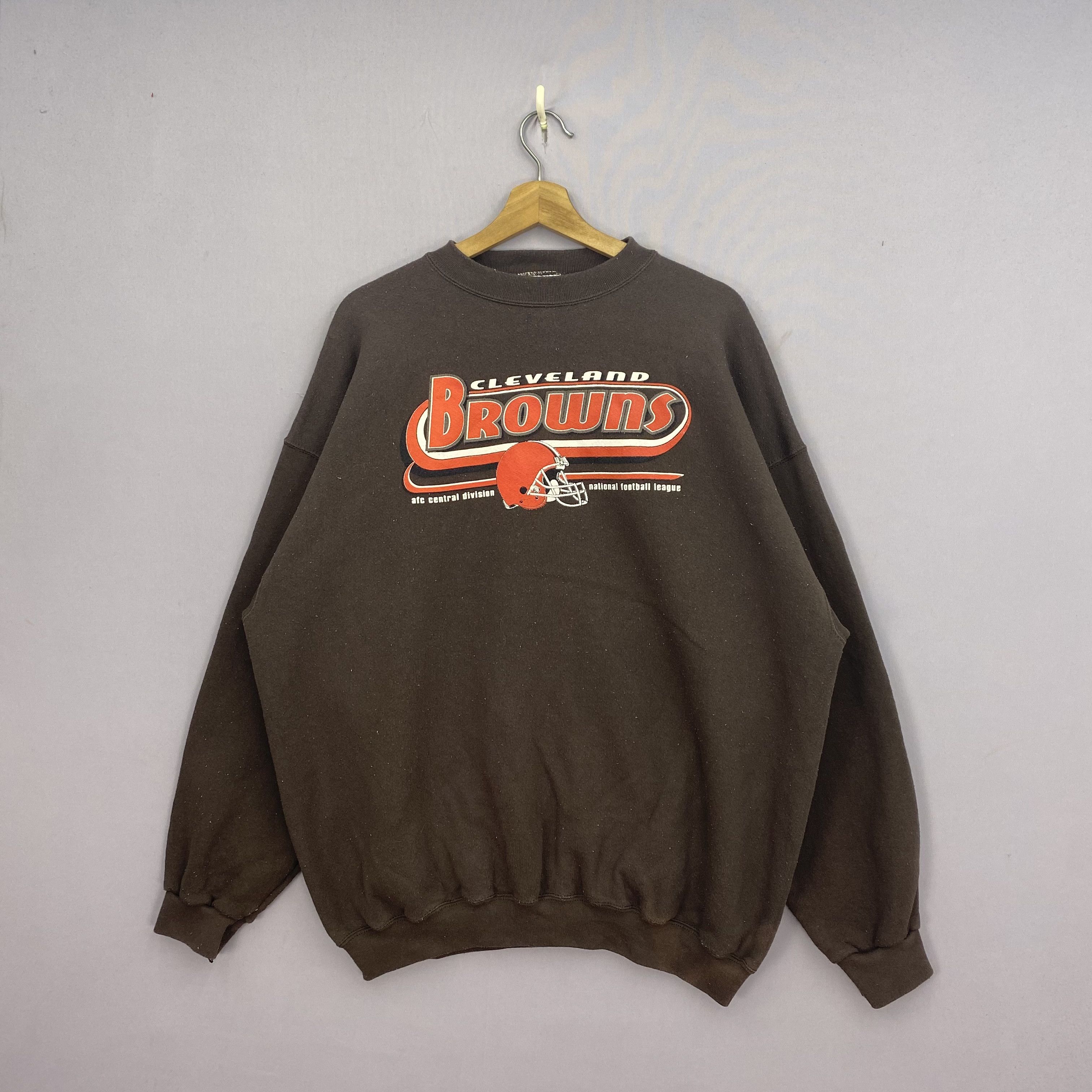 NFL Vintage Puma NFL Cleveland Browns Football Sweatshirt Size US XL / EU 56 / 4 - 1 Thumbnail