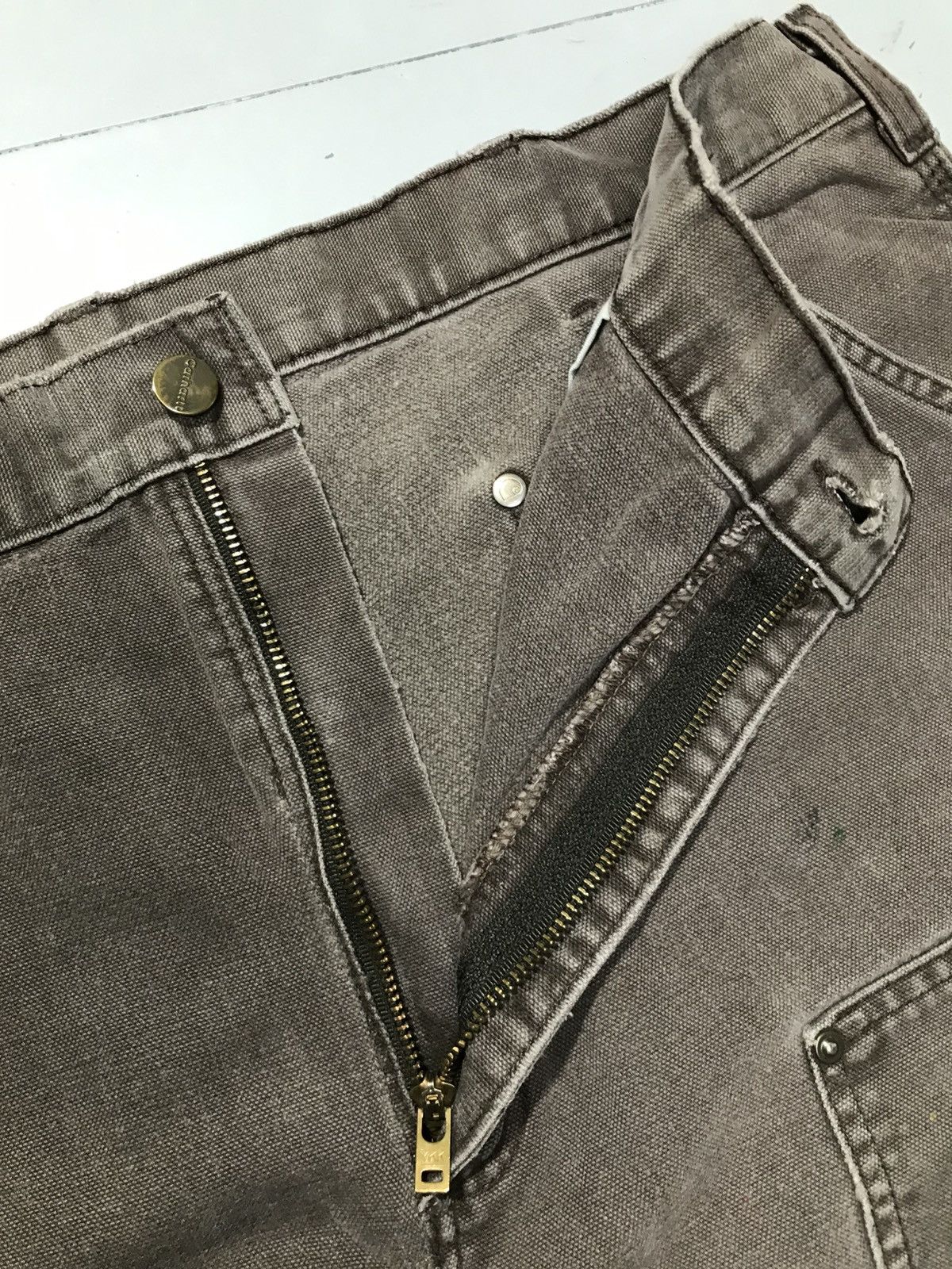 Carhartt Vintage carhartt B136 DKB double knee workwear denim Size US 38 / EU 54 - 7 Thumbnail