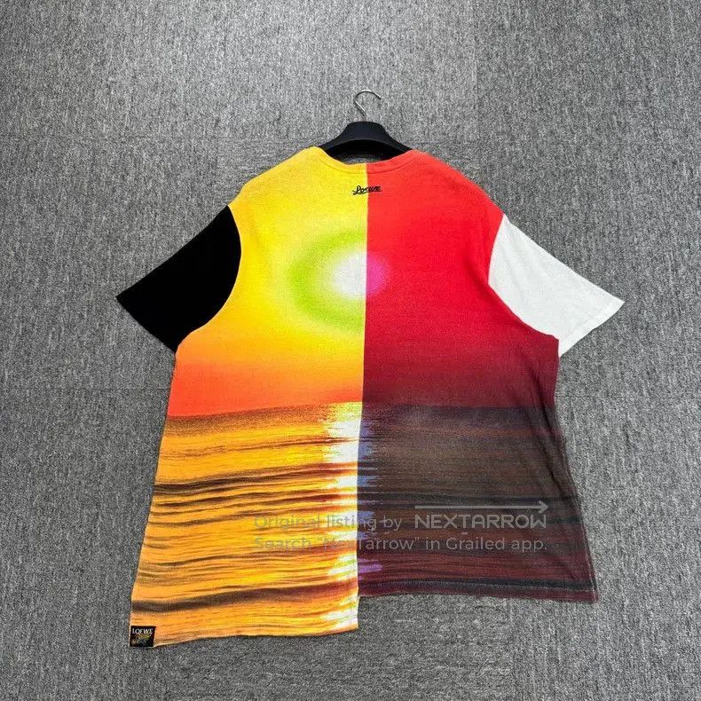 Loewe Loewe Sunset Colorblock Short Sleeve Shirt. Size US S / EU 44-46 / 1 - 2 Thumbnail