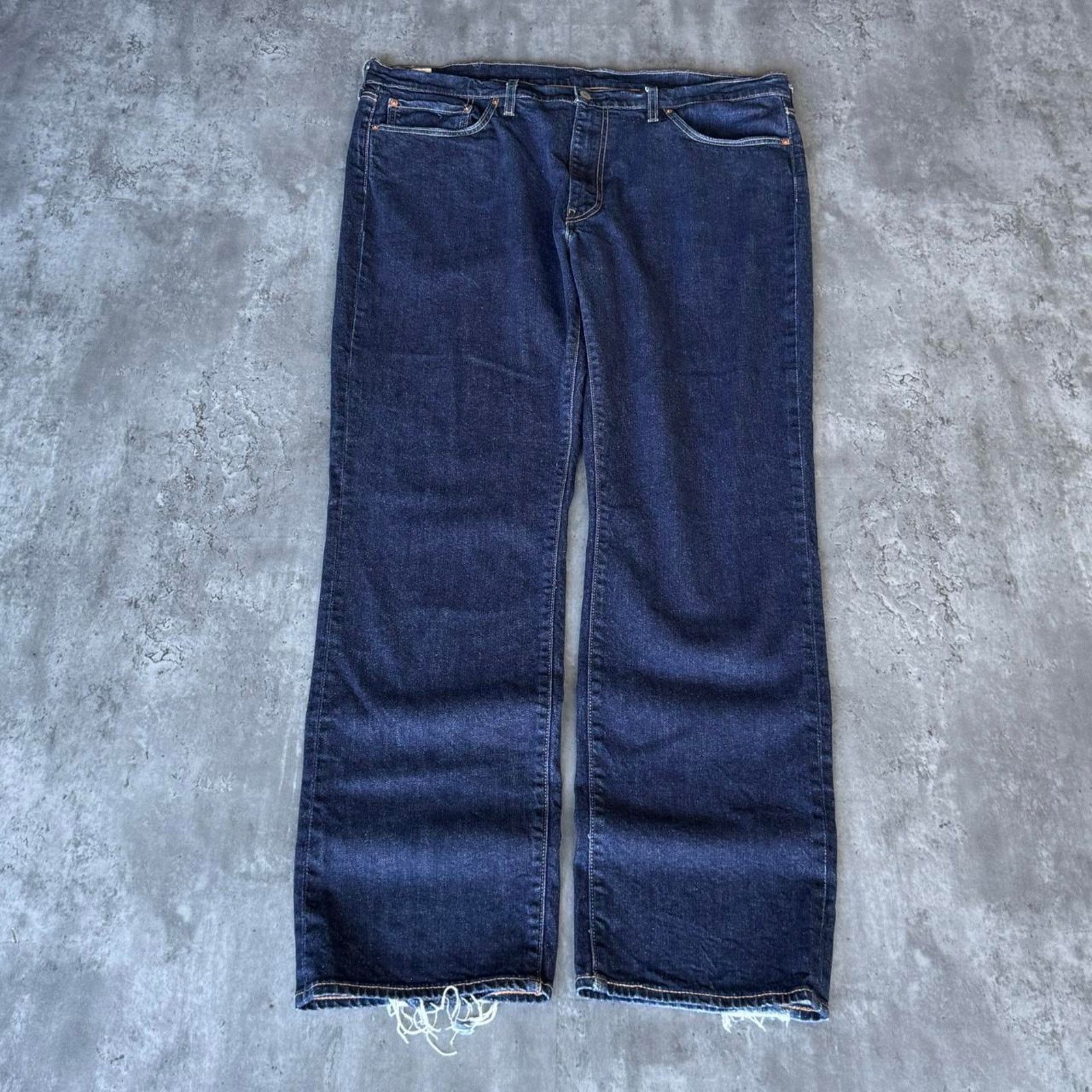 Levi's × Levi's Vintage Clothing × Vintage Vintage Y2K Levi’s 514 Baggy Grunge Opium Blue Denim Jeans Size US 42 / EU 58 - 2 Thumbnail