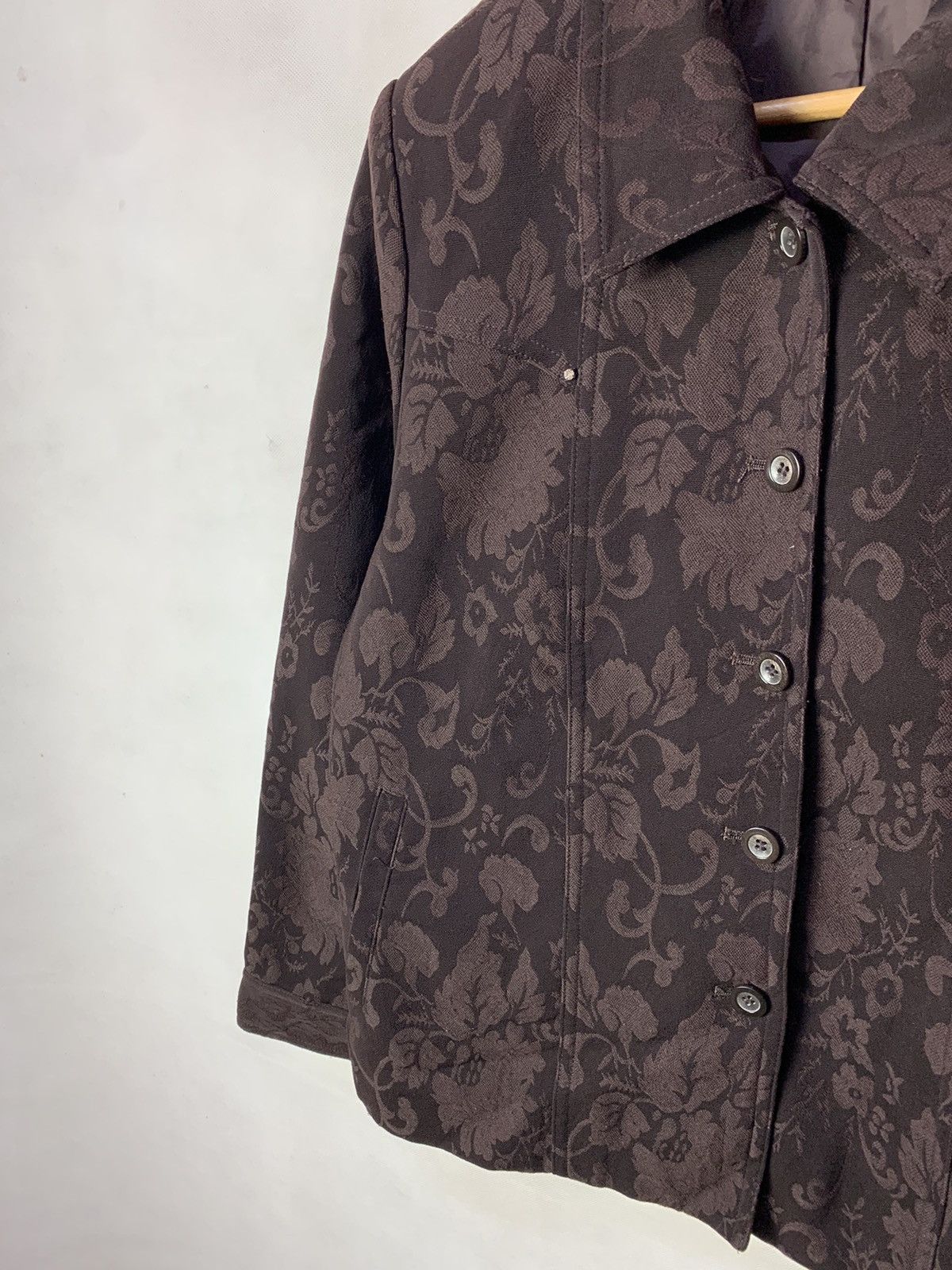 Japanese Brand Steals! Vevelka Floral Fullprint Western Jacket Size US S / EU 44-46 / 1 - 4 Thumbnail