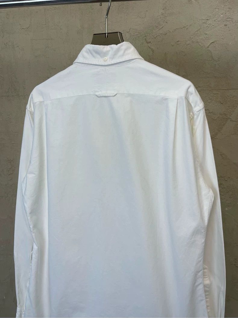 Thom Browne Thom browne White striped long-sleeved shirt 2504-Nextarrow Size US S / EU 44-46 / 1 - 5 Thumbnail