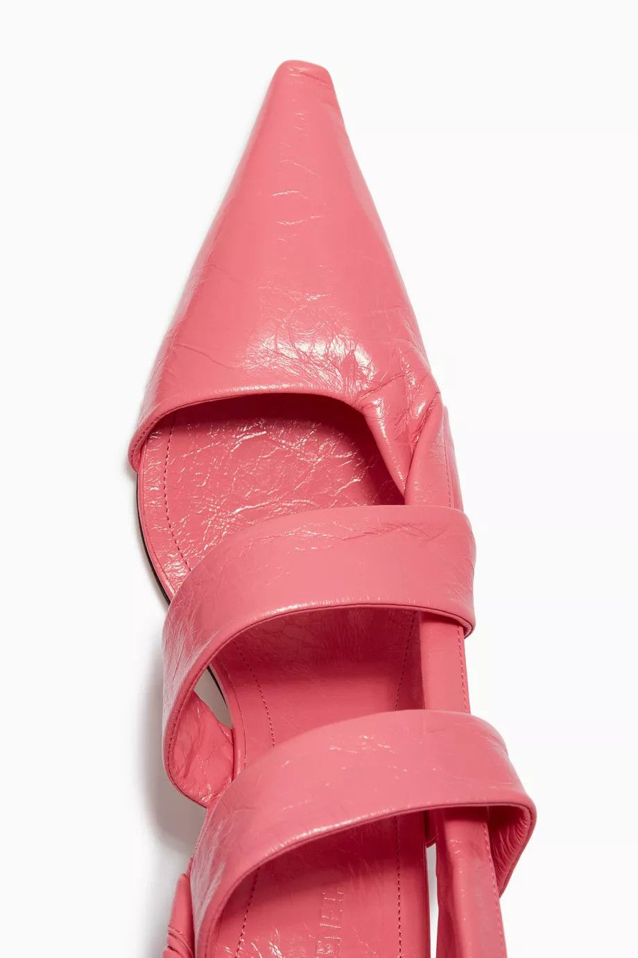 Bottega Veneta o1y0725 Slingback Pumps in Pink Size US 9 / IT 39 - 3 Thumbnail