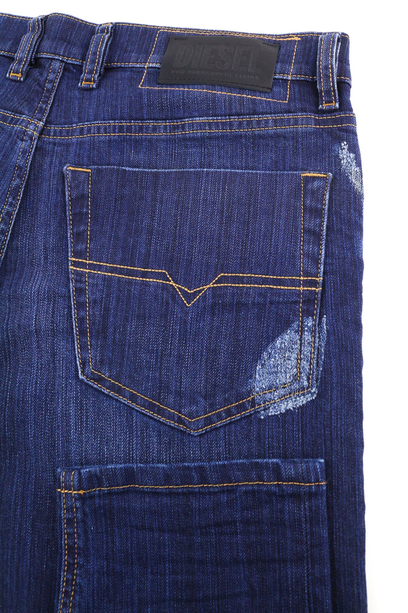 Diesel TEPPHAR 0098N W30/L32 Slim Ripped Blue Jeans 40196 Size US 30 / EU 46 - 4 Thumbnail