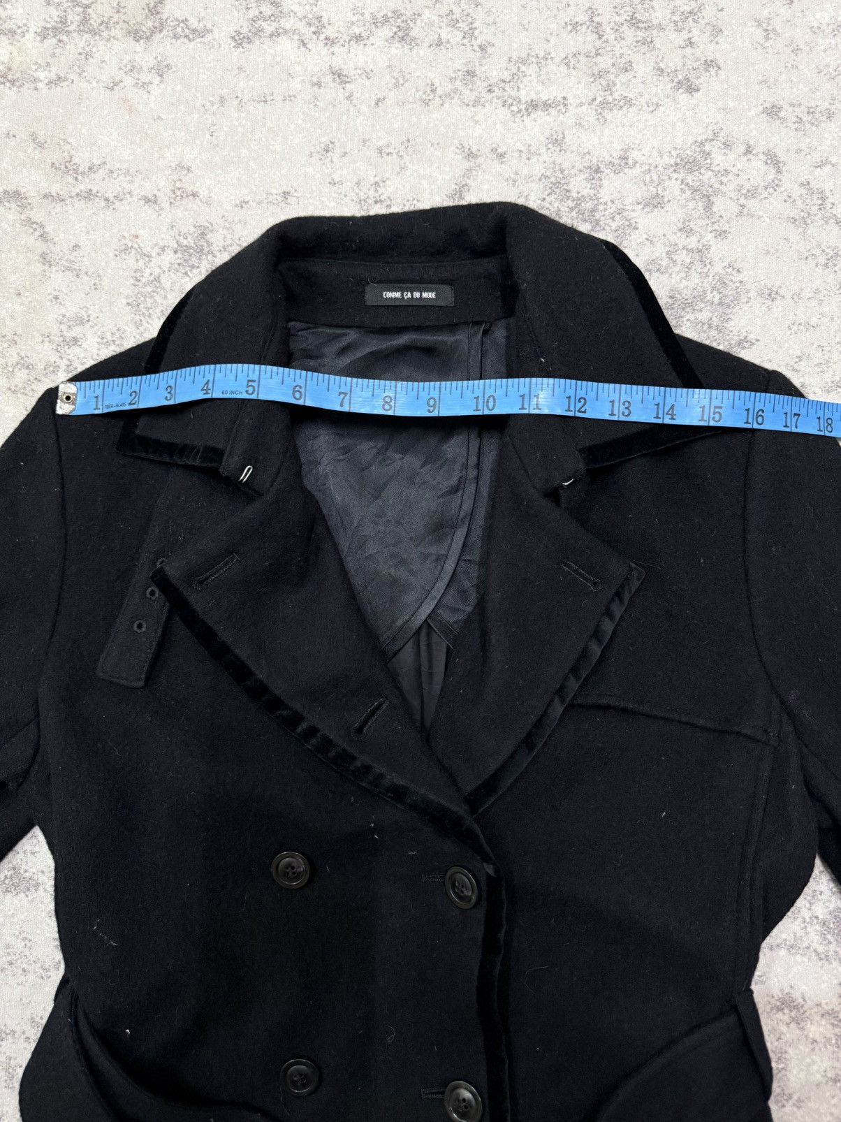 Comme Ca Ism Comme Ca Du Mode Wool Trenche Long Coat Jacket Size US S / EU 44-46 / 1 - 16 Thumbnail