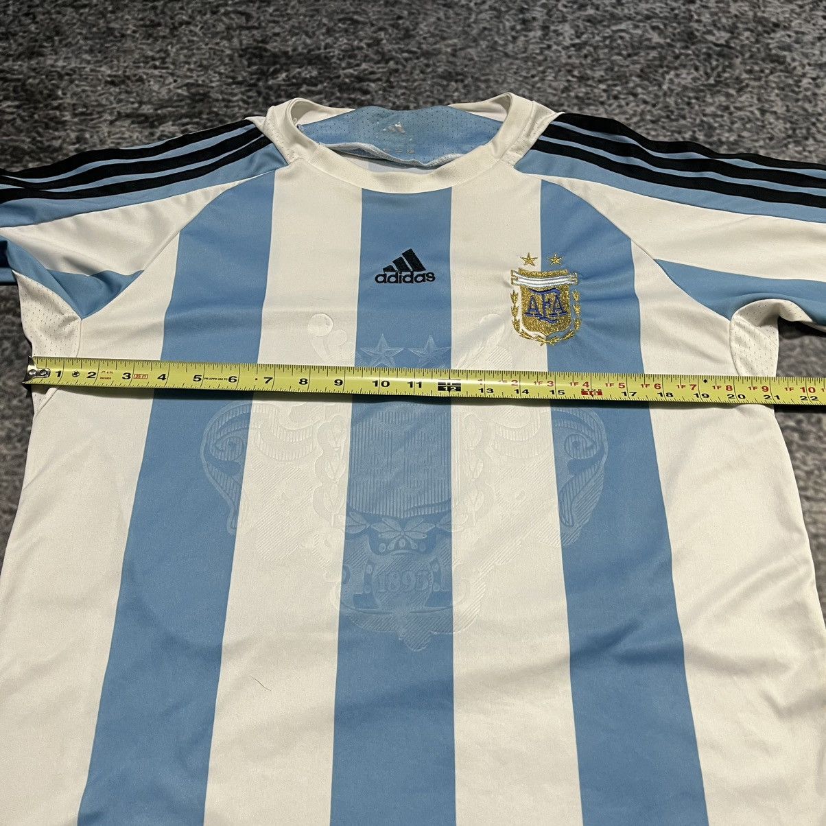 Adidas Vintage Argentina Football Jersey Shirt Soccer Adidas Large Size US L / EU 52-54 / 3 - 11 Thumbnail