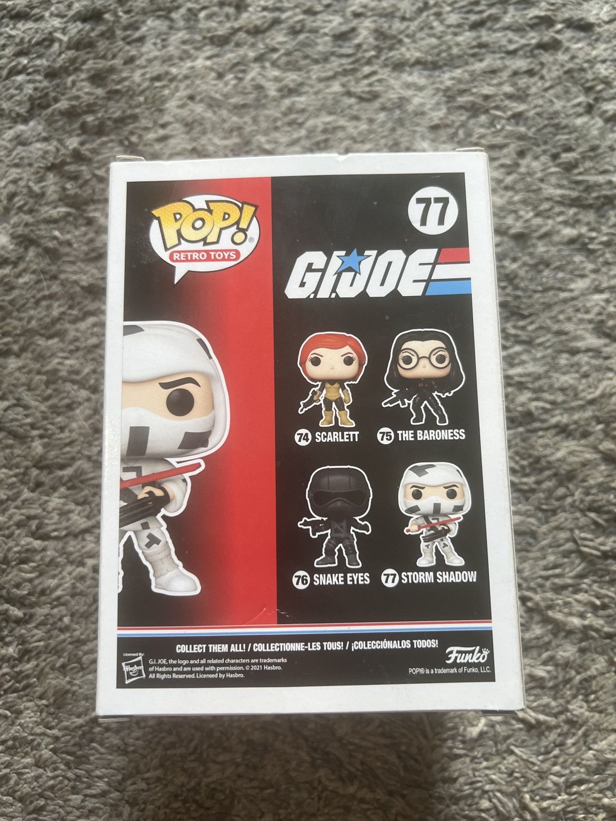 Hypebeast Funko Pop! Storm Shadow Vinyl Figure Size ONE SIZE - 2 Thumbnail