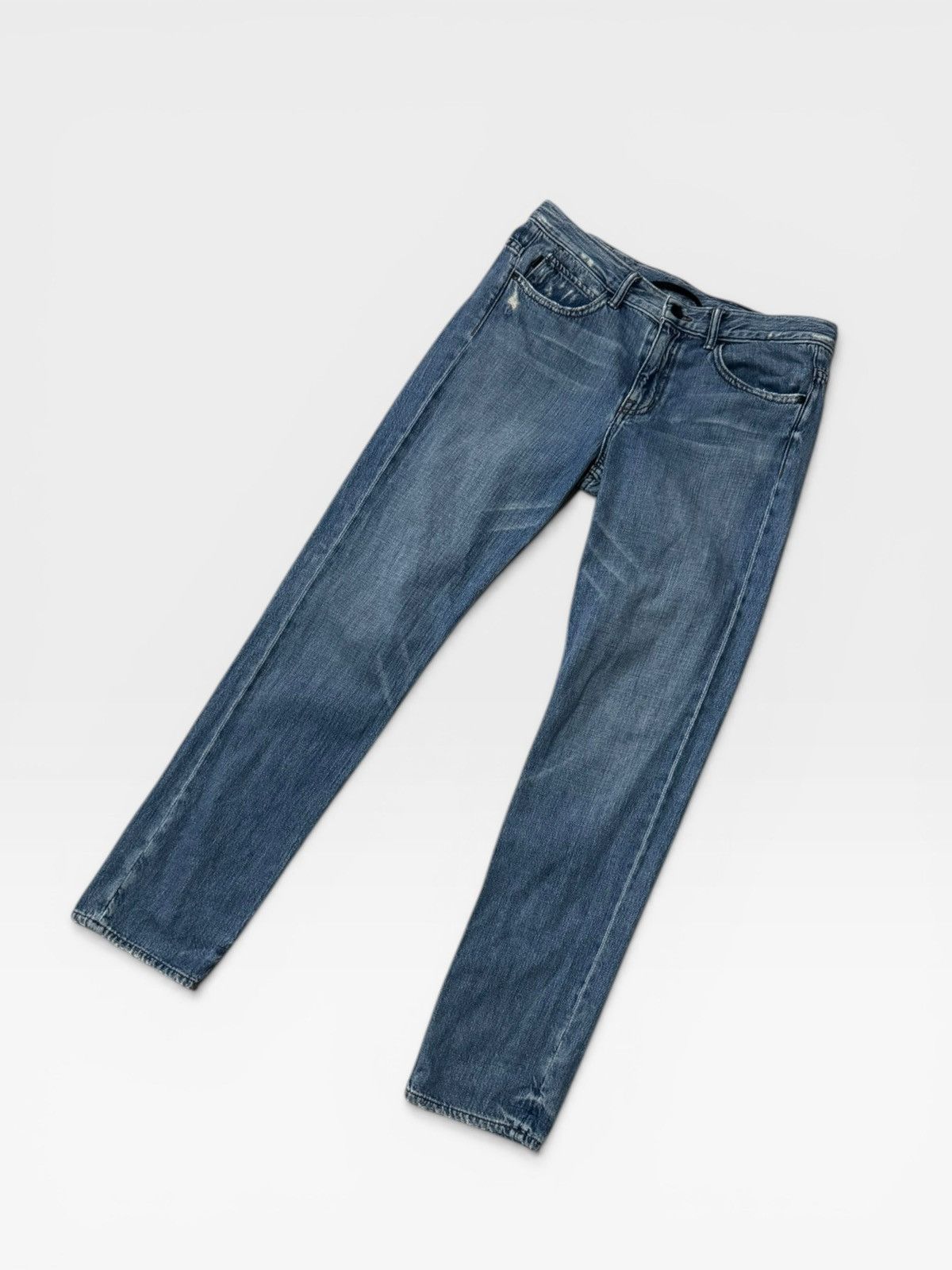 Helmut Lang Helmut Lang Relaxed Tapered Denim Jeans Size US 29 - 3 Thumbnail