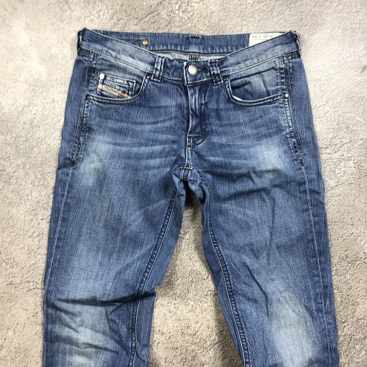 Diesel Vintage Diesel Japan 90s Low Rise Flared Distressed Denim Size 26" / US 2 / IT 38 - 3 Thumbnail