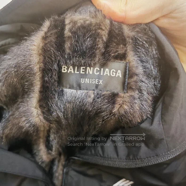 Balenciaga Balenciaga 3B Embroidered Logo Black Anti-Pilling Jacket Size US S / EU 44-46 / 1 - 3 Thumbnail