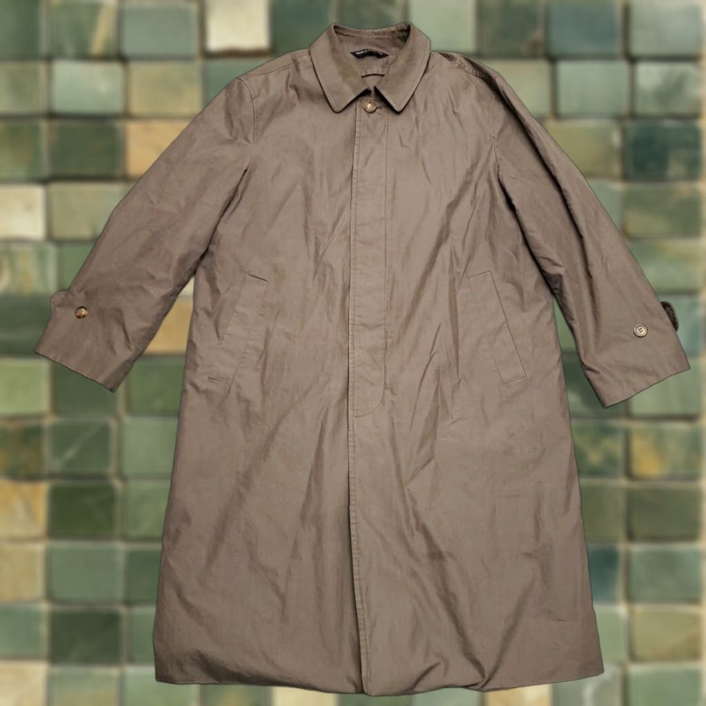 Polo Ralph Lauren Polo Ralph Lauren Tranch Coat Jacket 38S Brown Wool Liner Removable Rain Coat Full Zip Pockets 90s Outdoor Mens Size US M / EU 48-50 / 2 - 1 Thumbnail