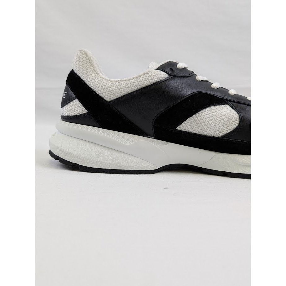 Celine o1rshd1 Low Lace-Up Sneakers in Black/Optic White Size US 12 / EU 45 - 6 Thumbnail