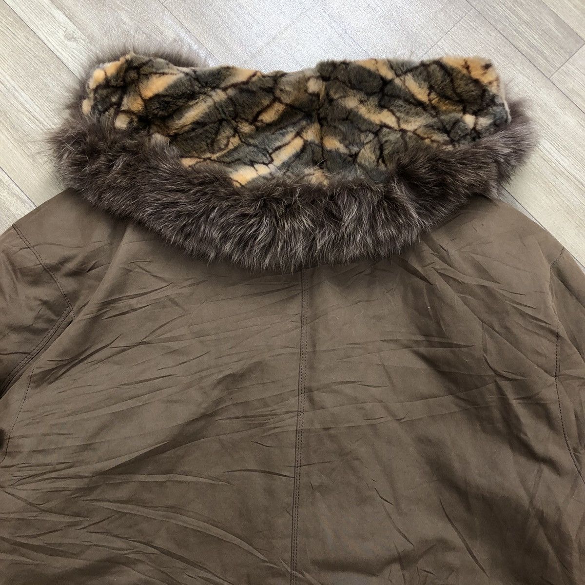 Pierre Balmain Vintage Pierre Balmain Paris Leopard Reversible Fur Jacket Size US XL / EU 56 / 4 - 23 Thumbnail
