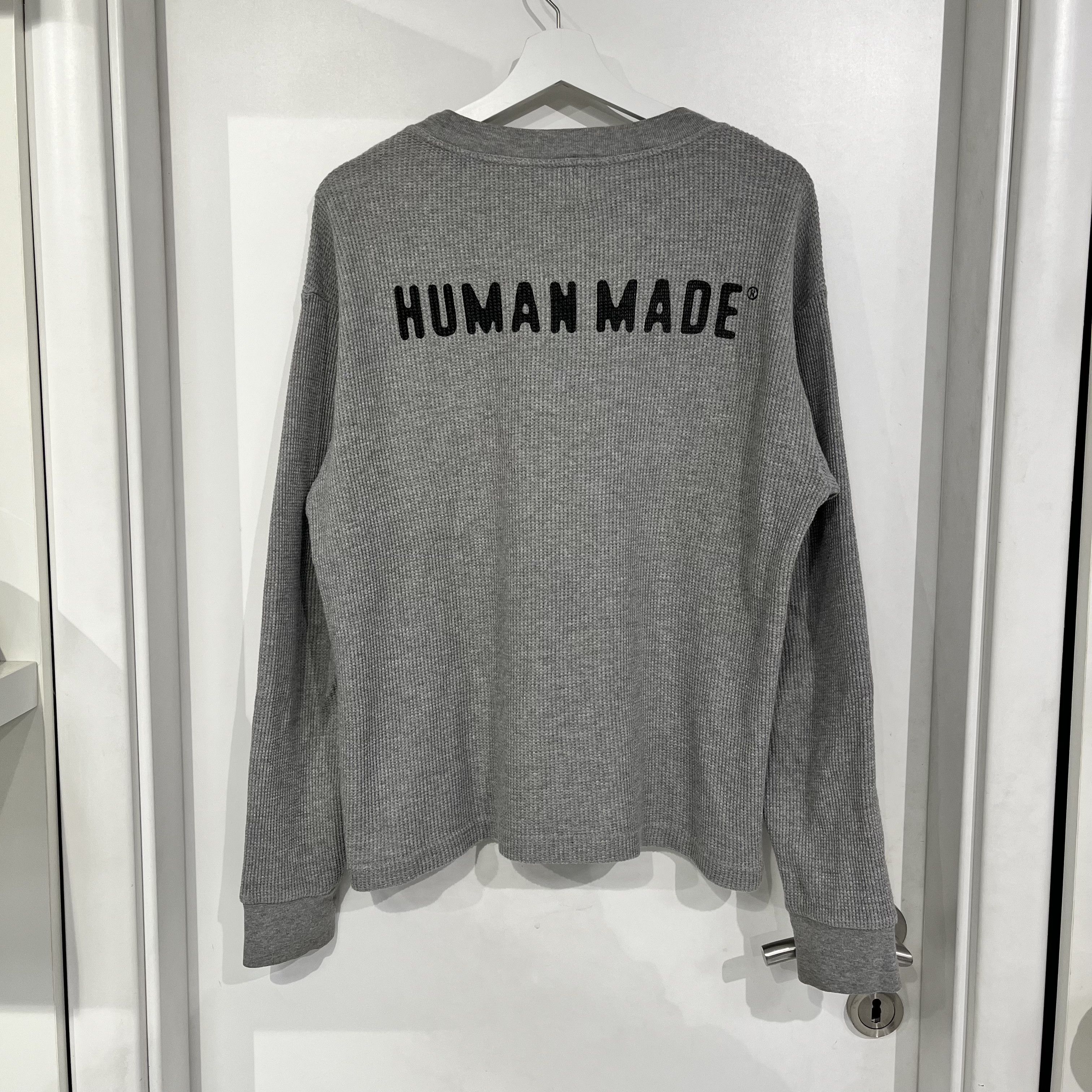 Human Made Human Made Thermal L/S T-Shirt Grey Size US S / EU 44-46 / 1 - 2 Thumbnail