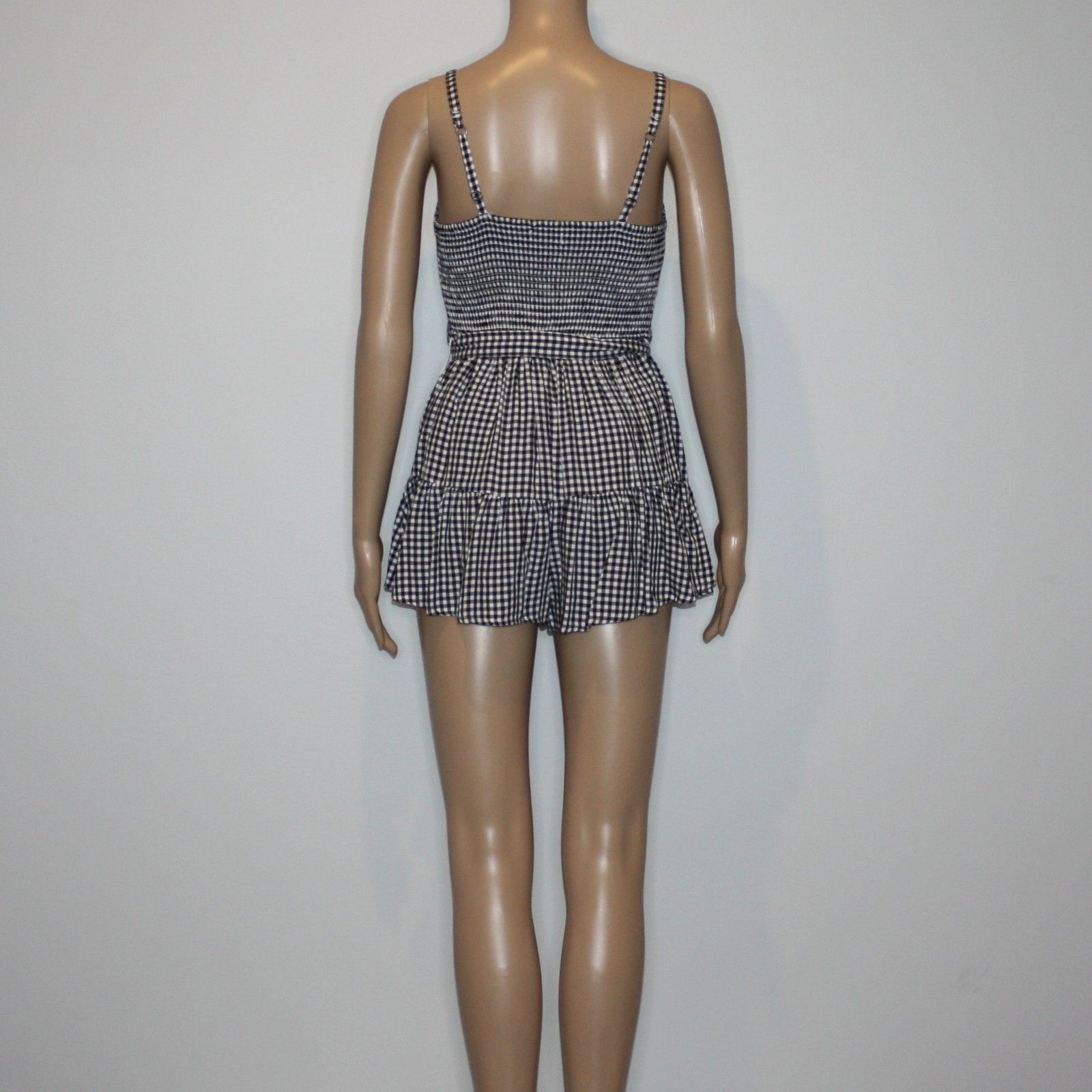 Hollister Hollister Romper in Black & White Check Print and size XS Size 26" / US 2 / IT 38 - 8 Thumbnail