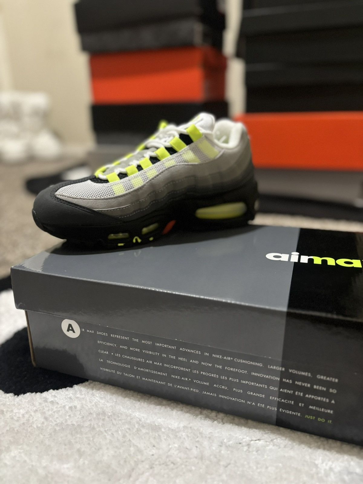 Nike Nike Air Max 95 Neon Big Bubble • Size 7.5W • Size US 7.5 / IT 37.5 - 3 Thumbnail