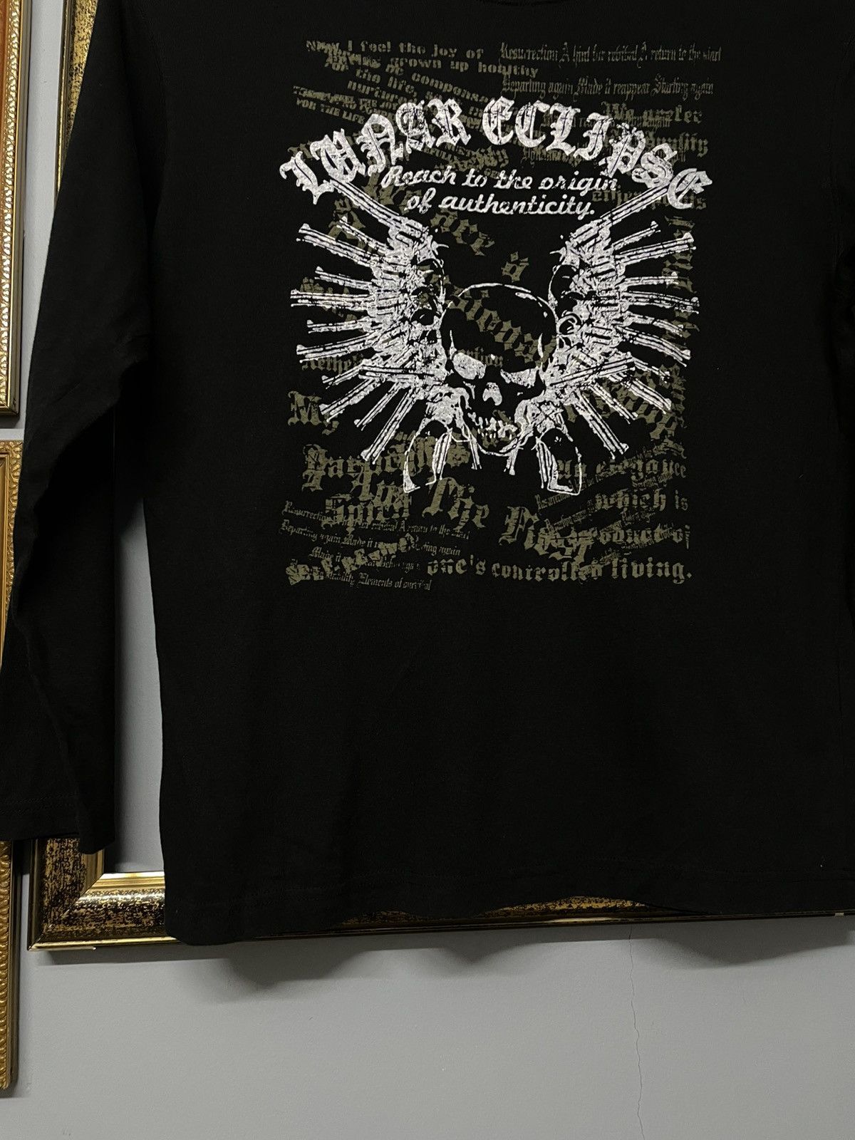 Designer × Japanese Brand × Vintage Vintage 90s Japan Designer Sideways Contrubution Punk Skull Size US M / EU 48-50 / 2 - 4 Thumbnail