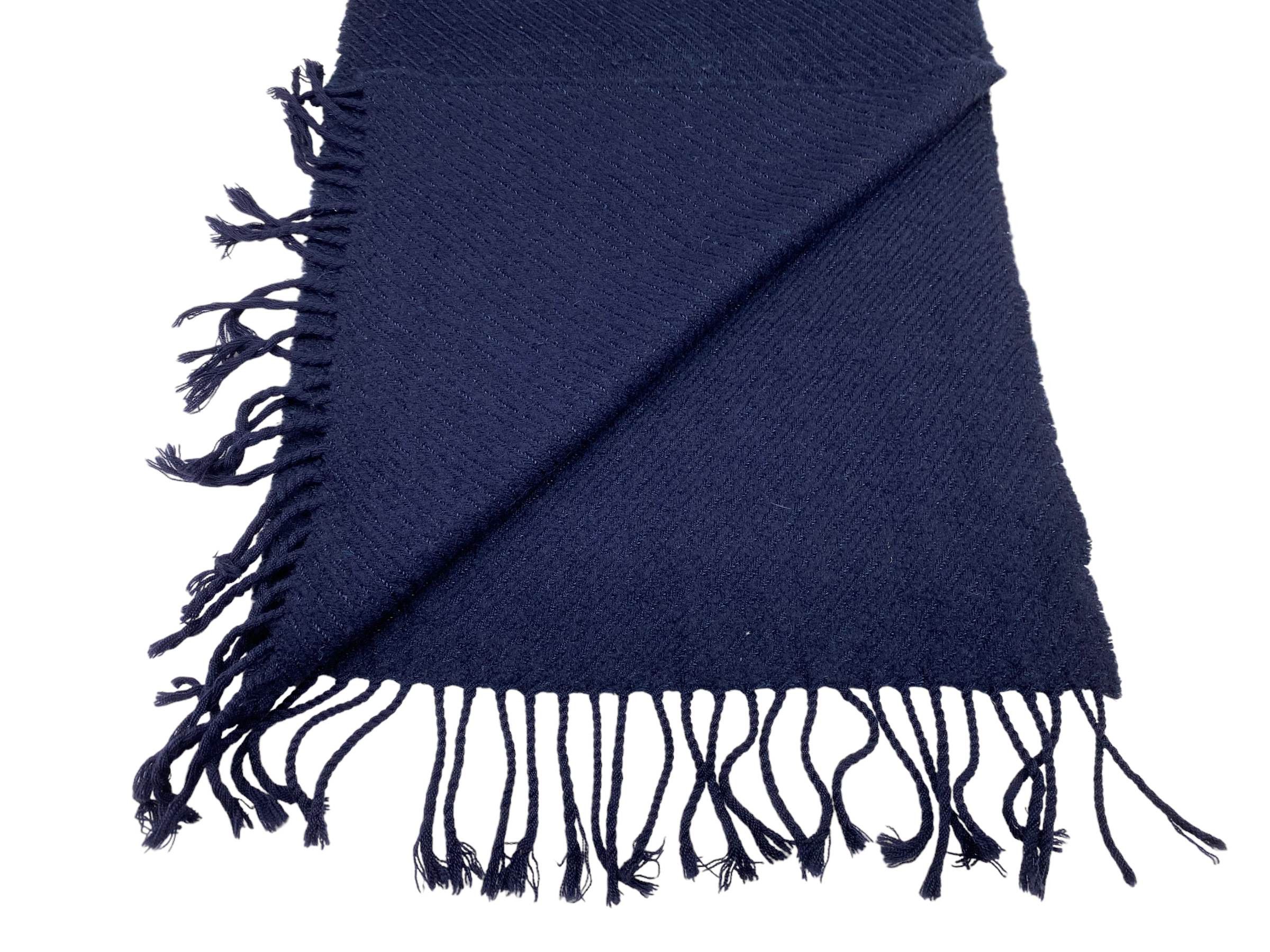 Emporio Armani × Vintage Vintage Emporio Armani Wool Scarf - Made in Italy Size ONE SIZE - 5 Thumbnail