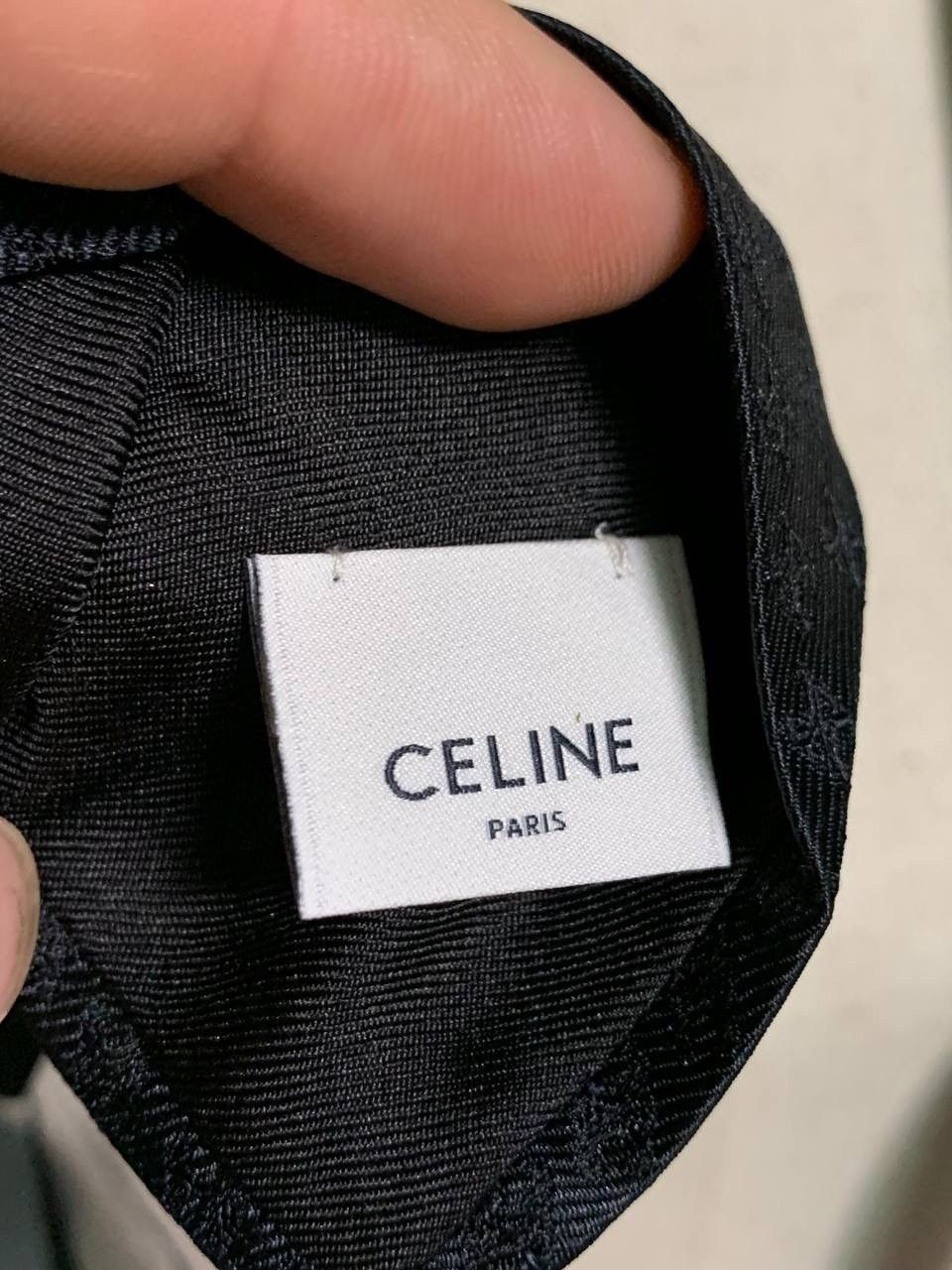 Celine Celine Homme Tie in Mini Triomphe Logo Silk Jaquard New Auth Size ONE SIZE - 8 Thumbnail
