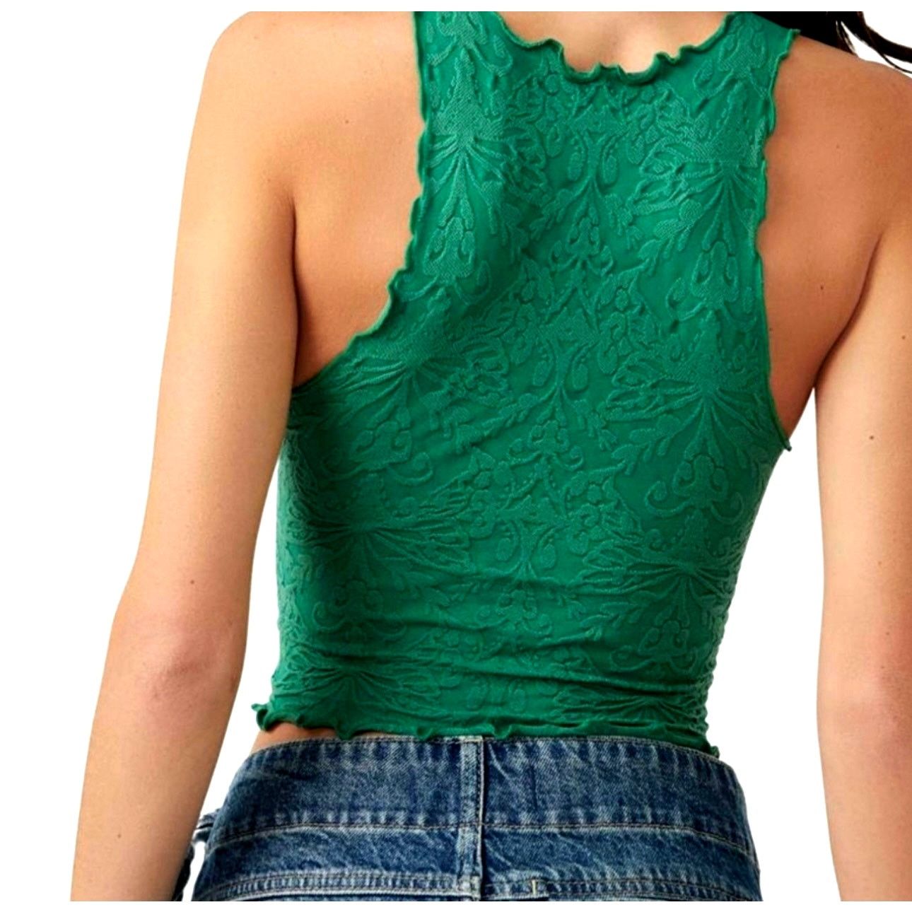 Free People Free People Here For You Cami Lettuce Edges Hem M/L Size L / US 10 / IT 46 - 3 Thumbnail