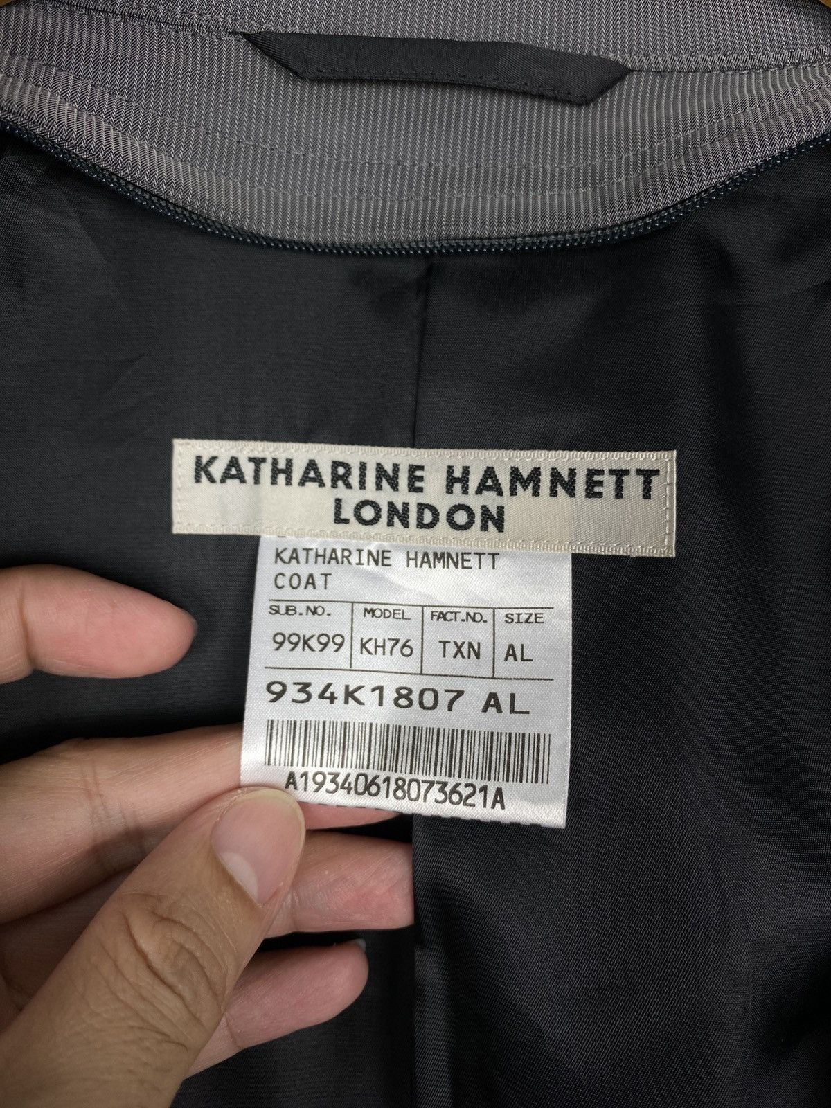 Katharine Hamnett London Rare‼️ Katharine Hamnett London Double-Breasted Trench Coat Size M / US 6-8 / IT 42-44 - 6 Thumbnail