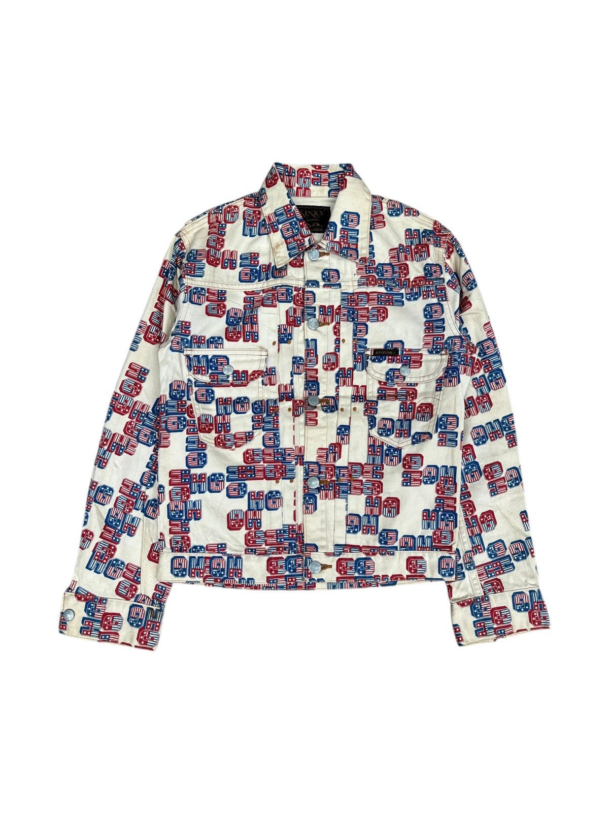 Designer × Hysteric Glamour × Japanese Brand Hysteric Glamour KINKY American Flag Pleated Front Western Size US M / EU 48-50 / 2 - 1 Thumbnail